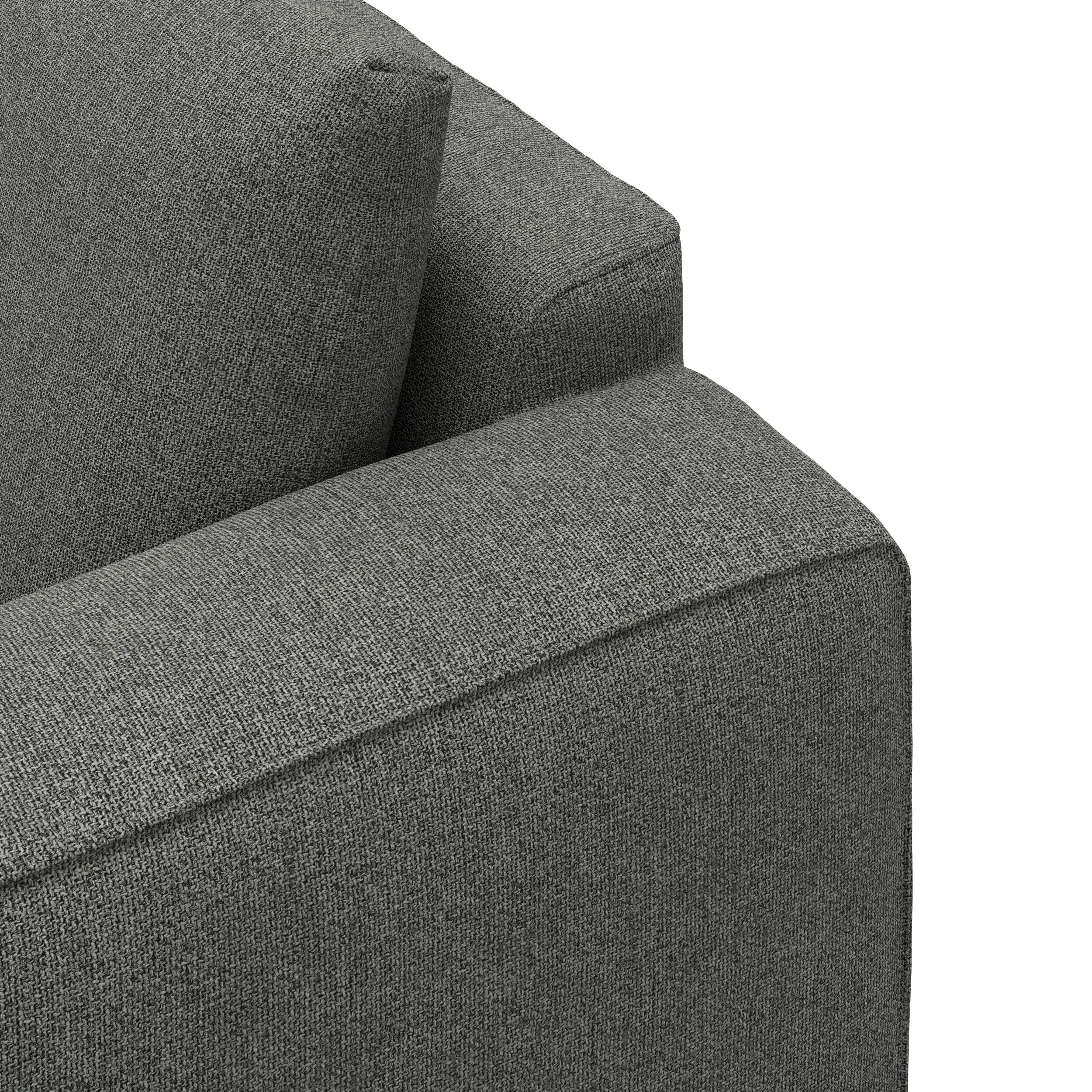 Nyland venstrevendt hjørnesofa med pufafslutning 