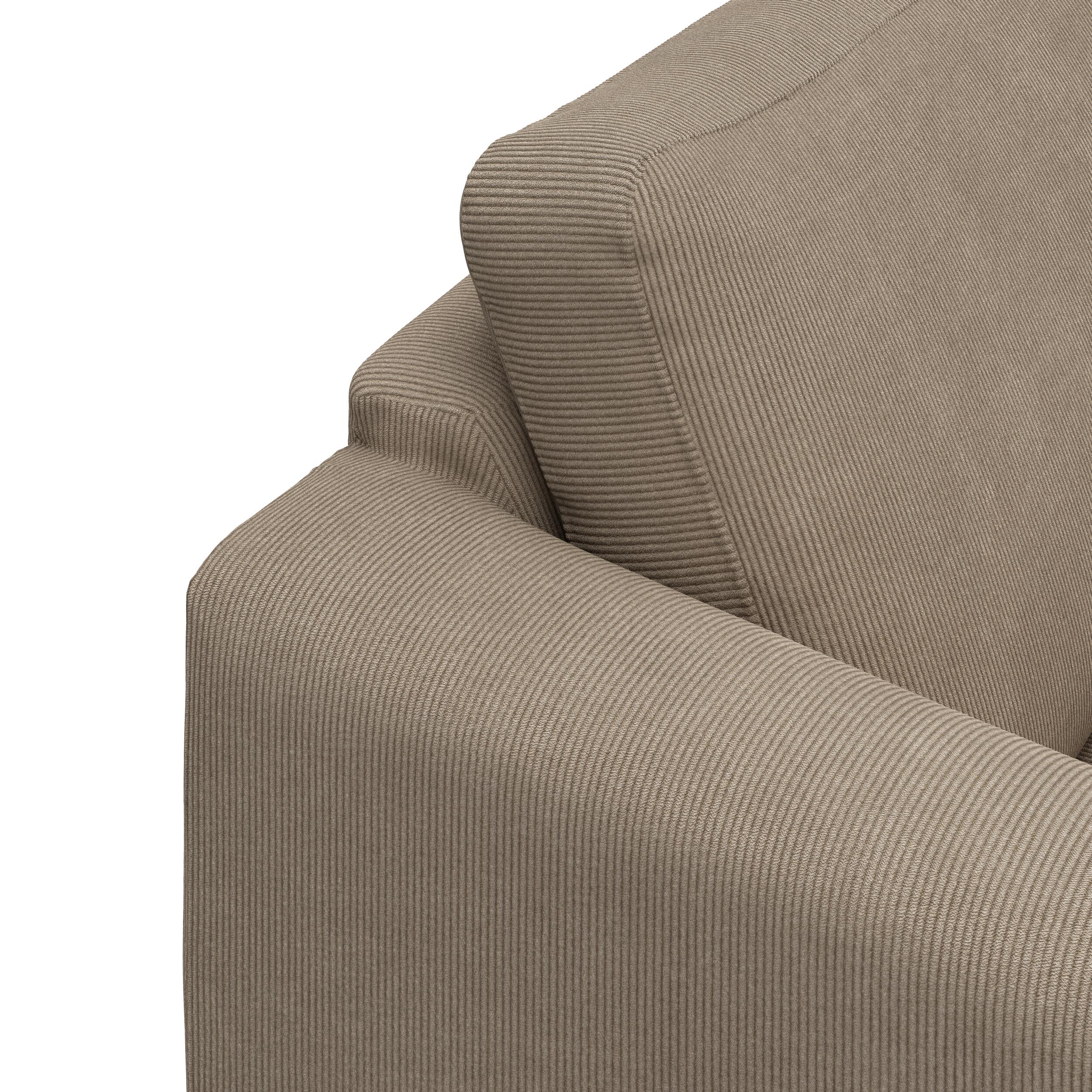 Cleveland højrevendt sofa med pufafslutning 