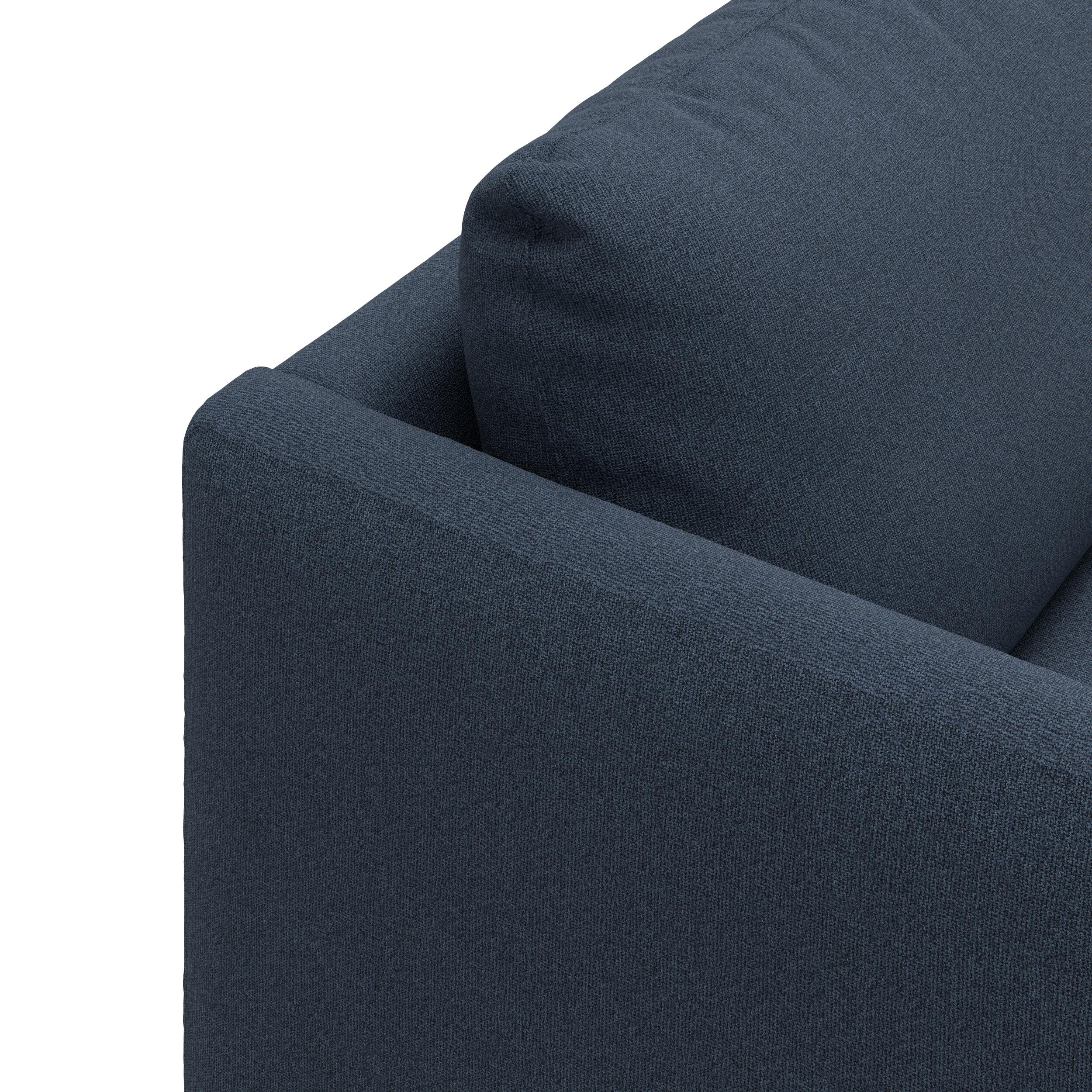 Bjorn højrevendt sofa med pufafslutning 