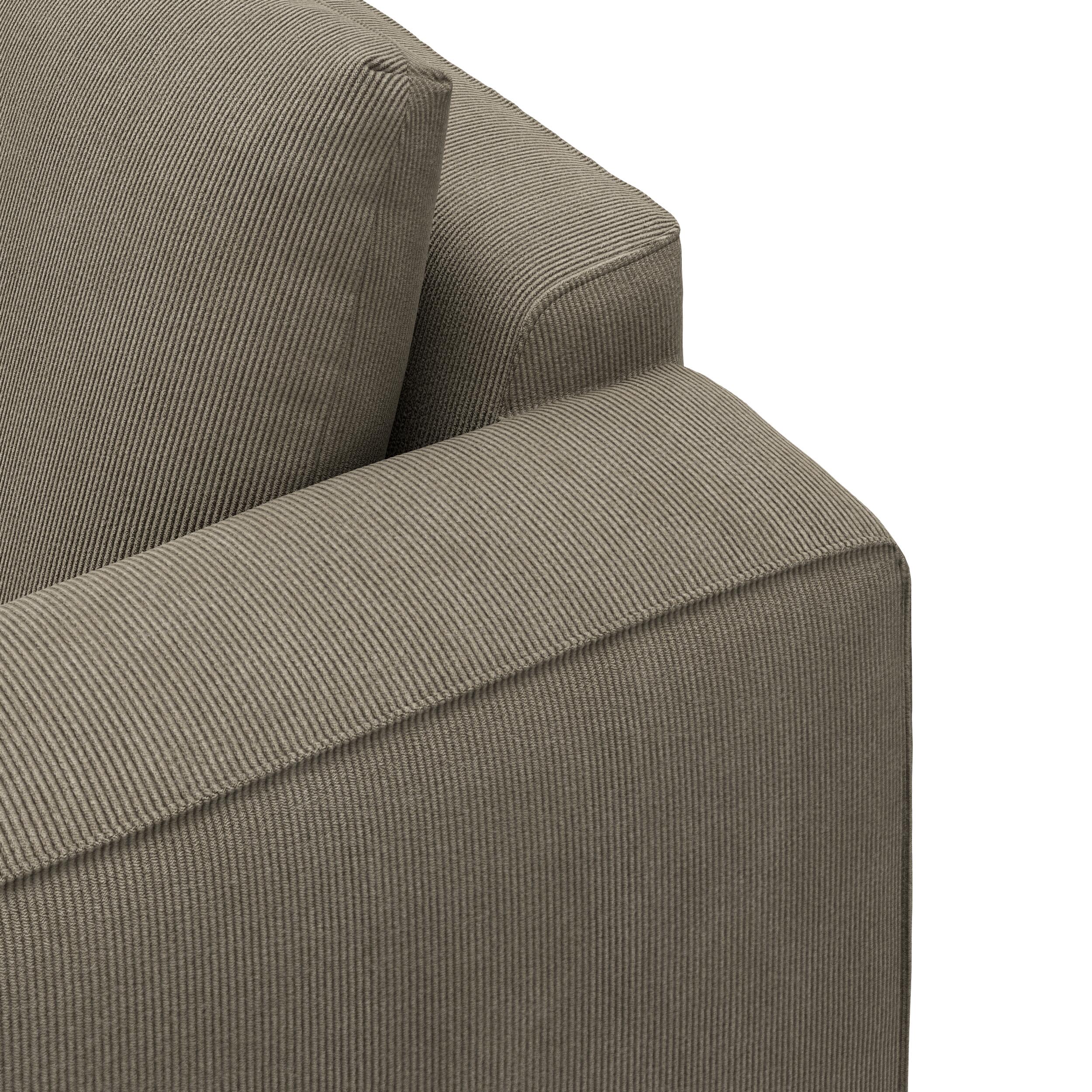 Nyland venstrevendt hjørnesofa med pufafslutning 