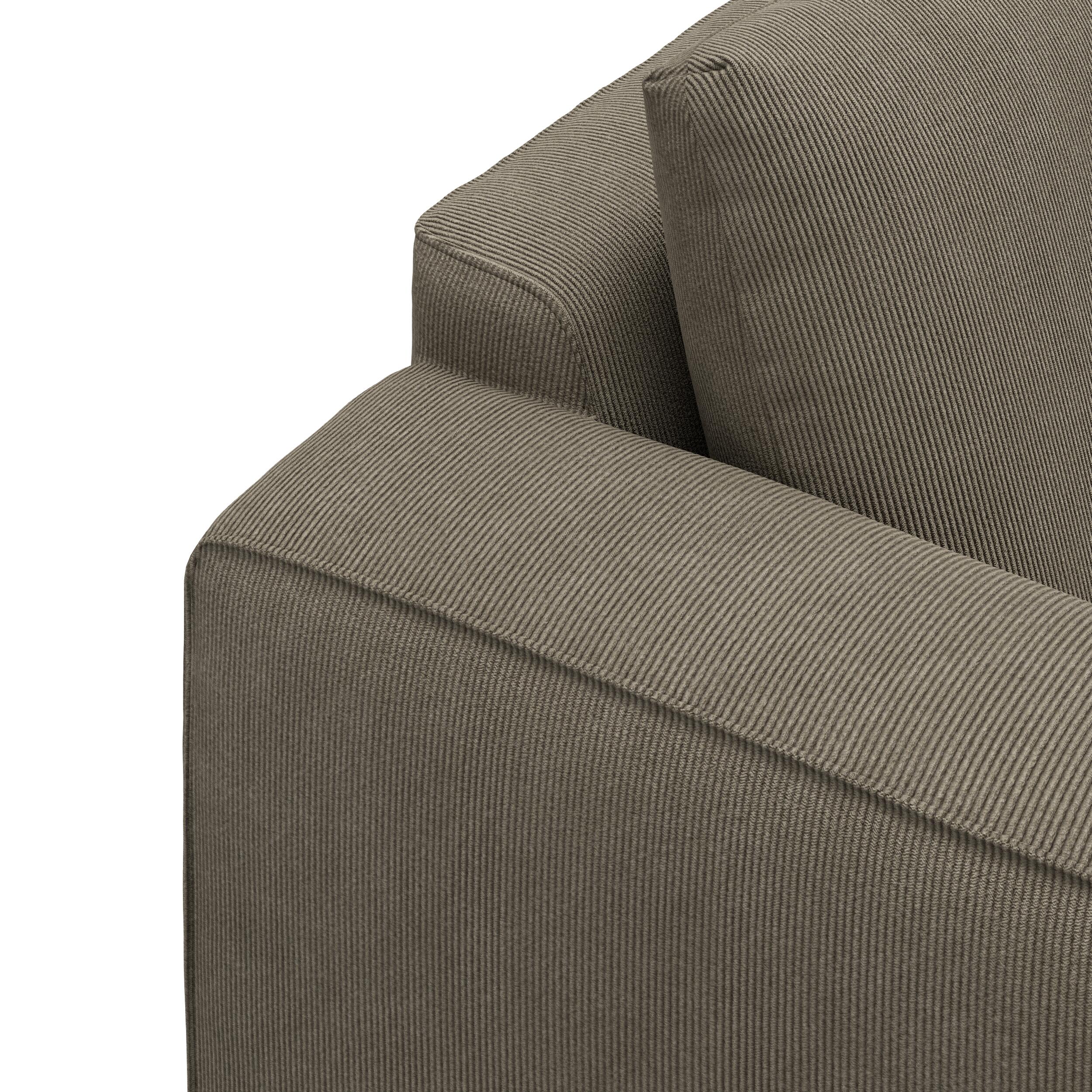 Nyland højrevendt hjørnesofa med pufafslutning 