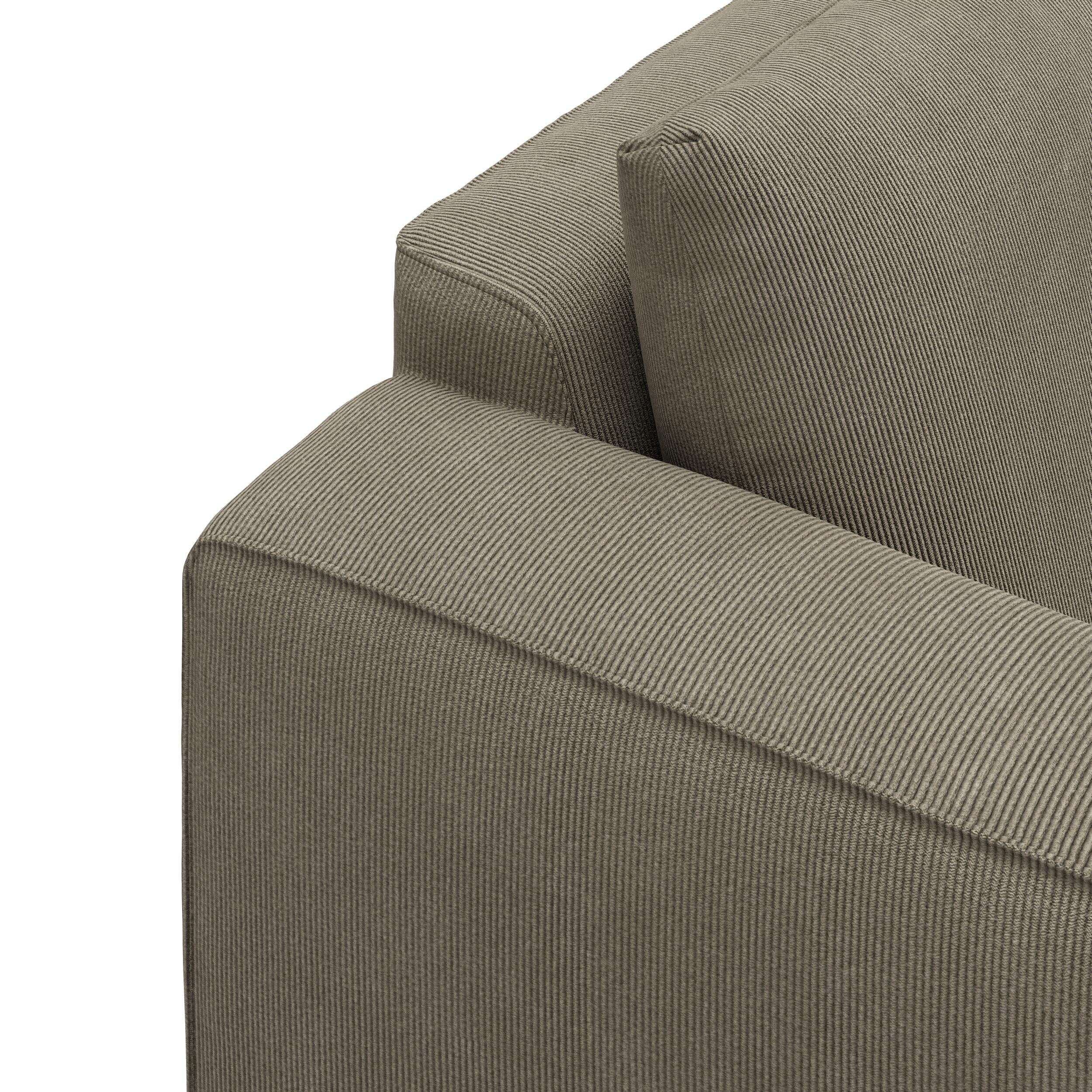Nyland højrevendt hjørnesofa med pufafslutning 