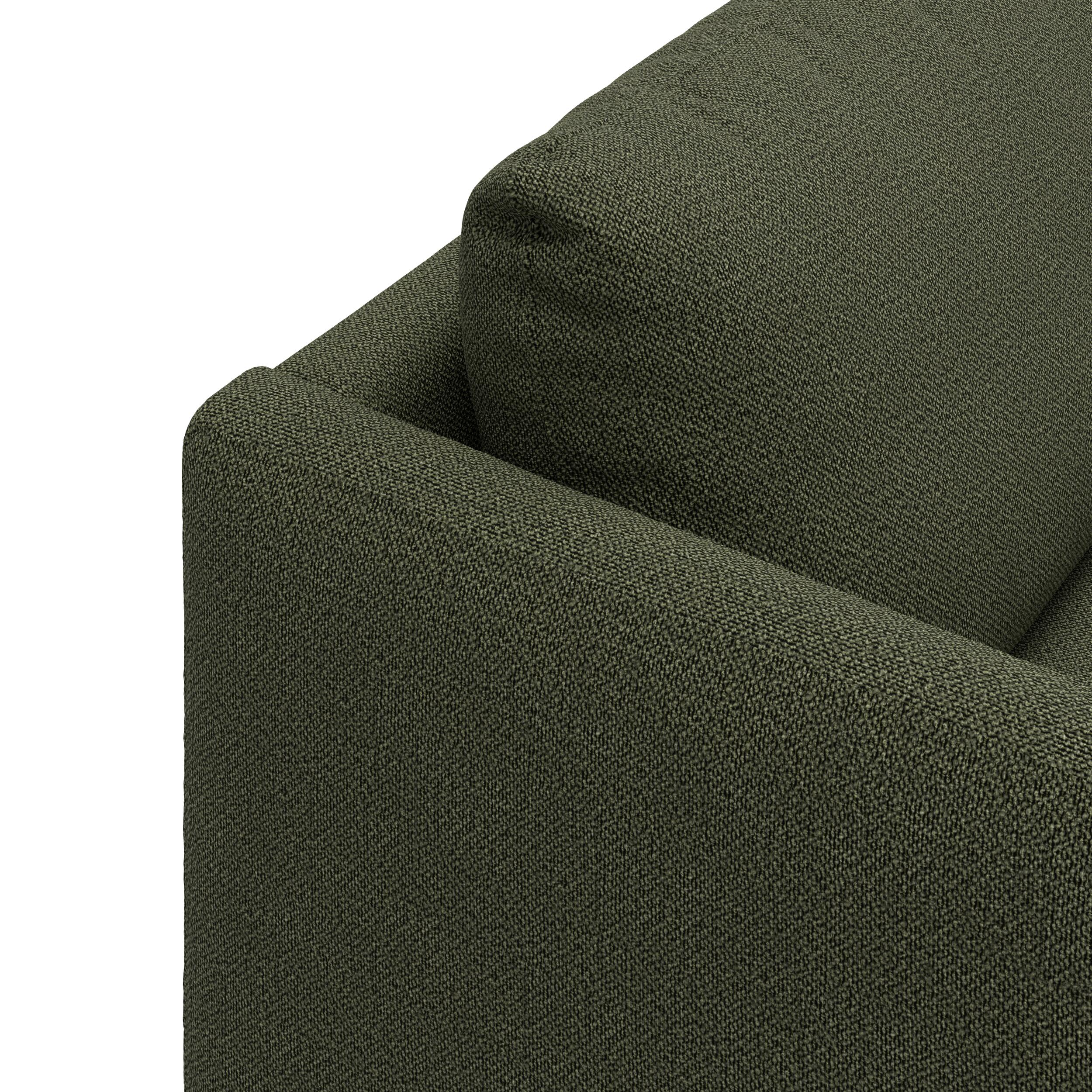Bjorn højrevendt sofa med pufafslutning 