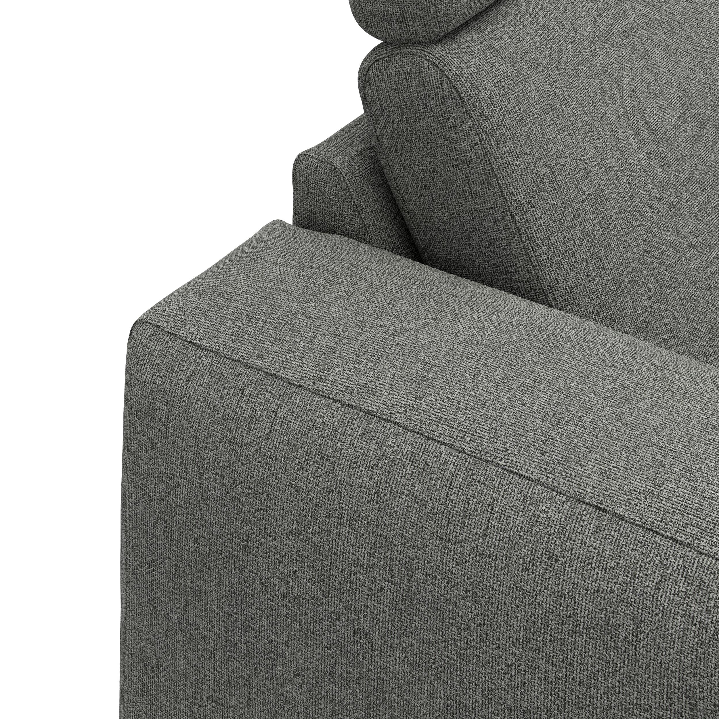 Remus højrevendt sofa med pufafslutning 