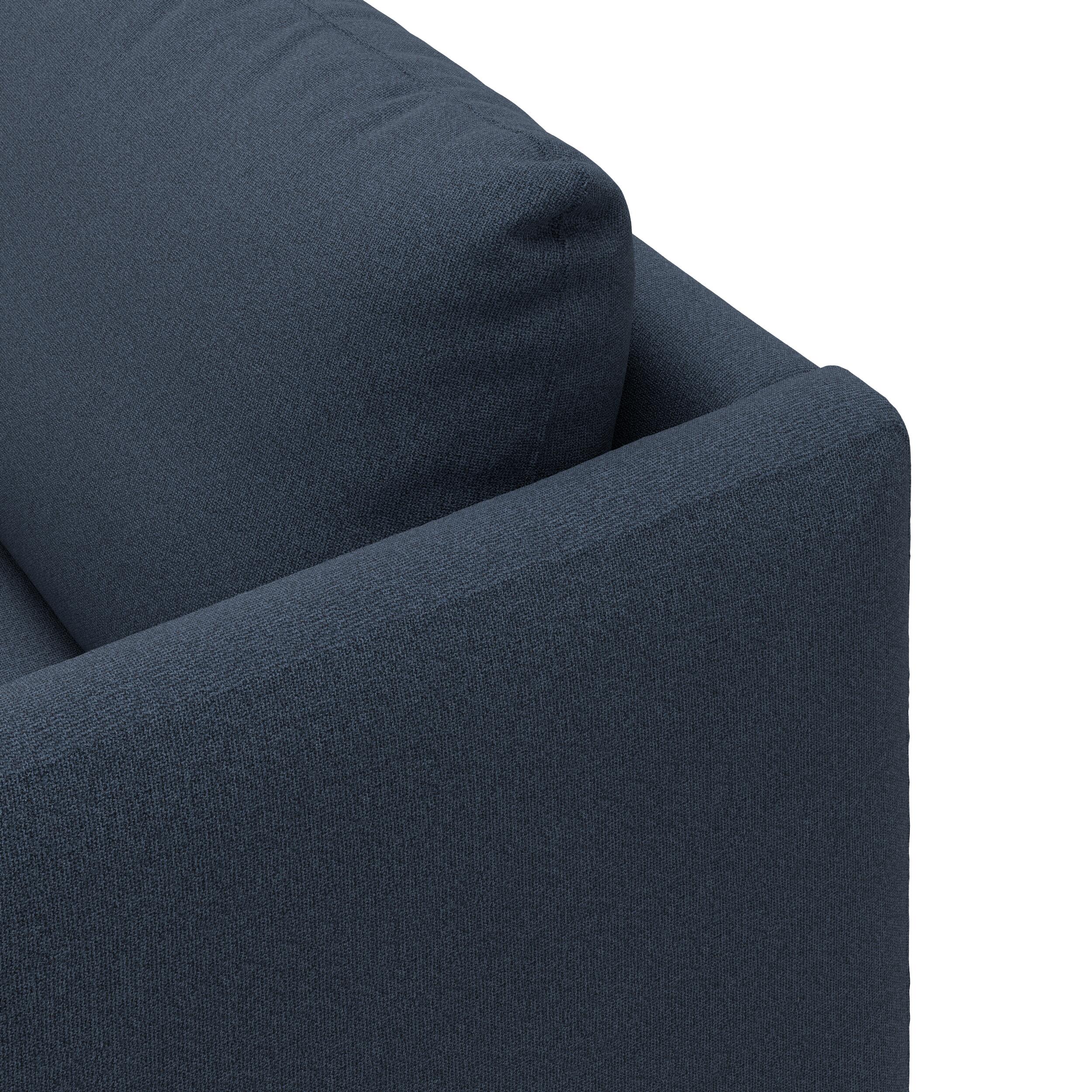Bjorn venstrevendt sofa med pufafslutning 