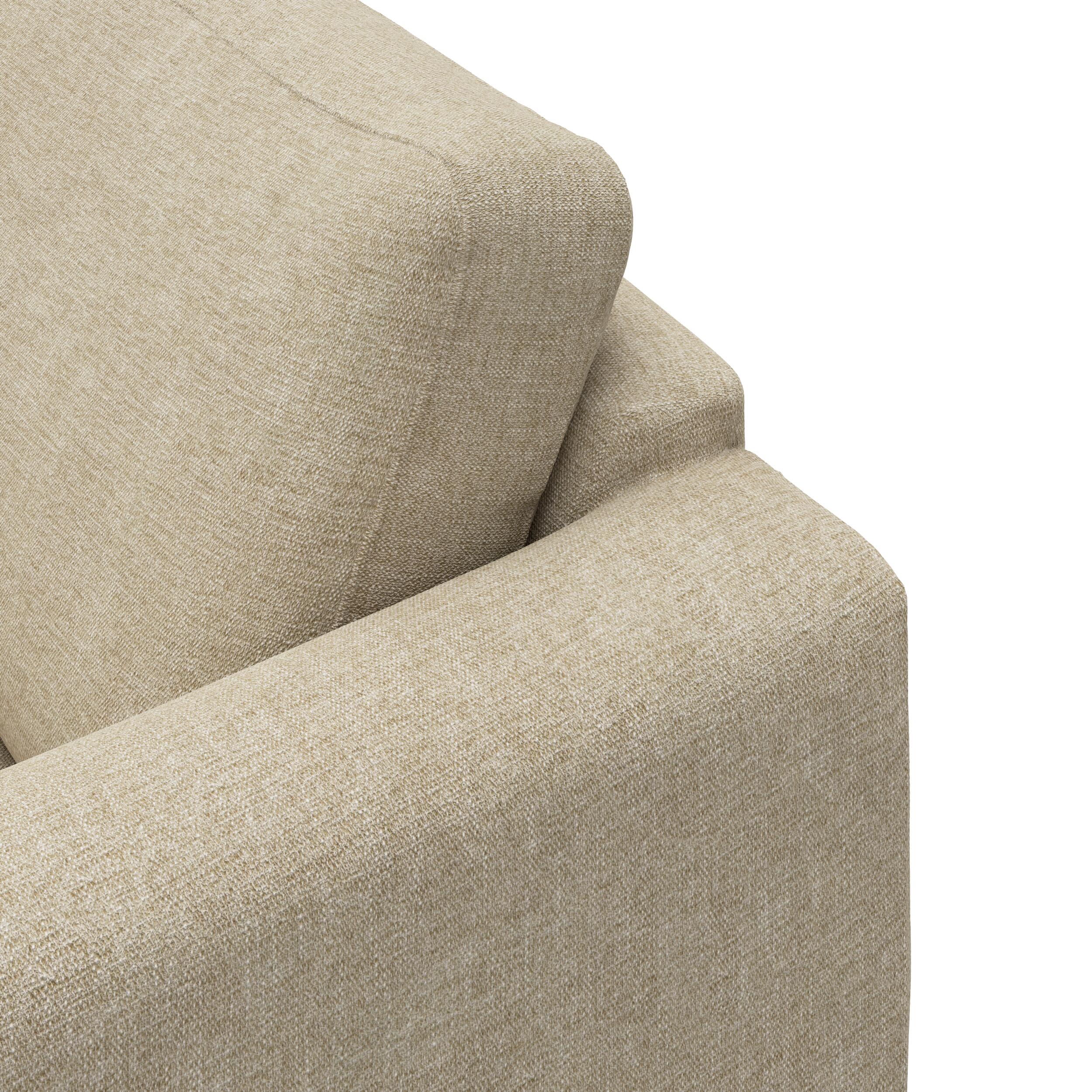 cleveland venstrevendt sofa med pufafslutning 