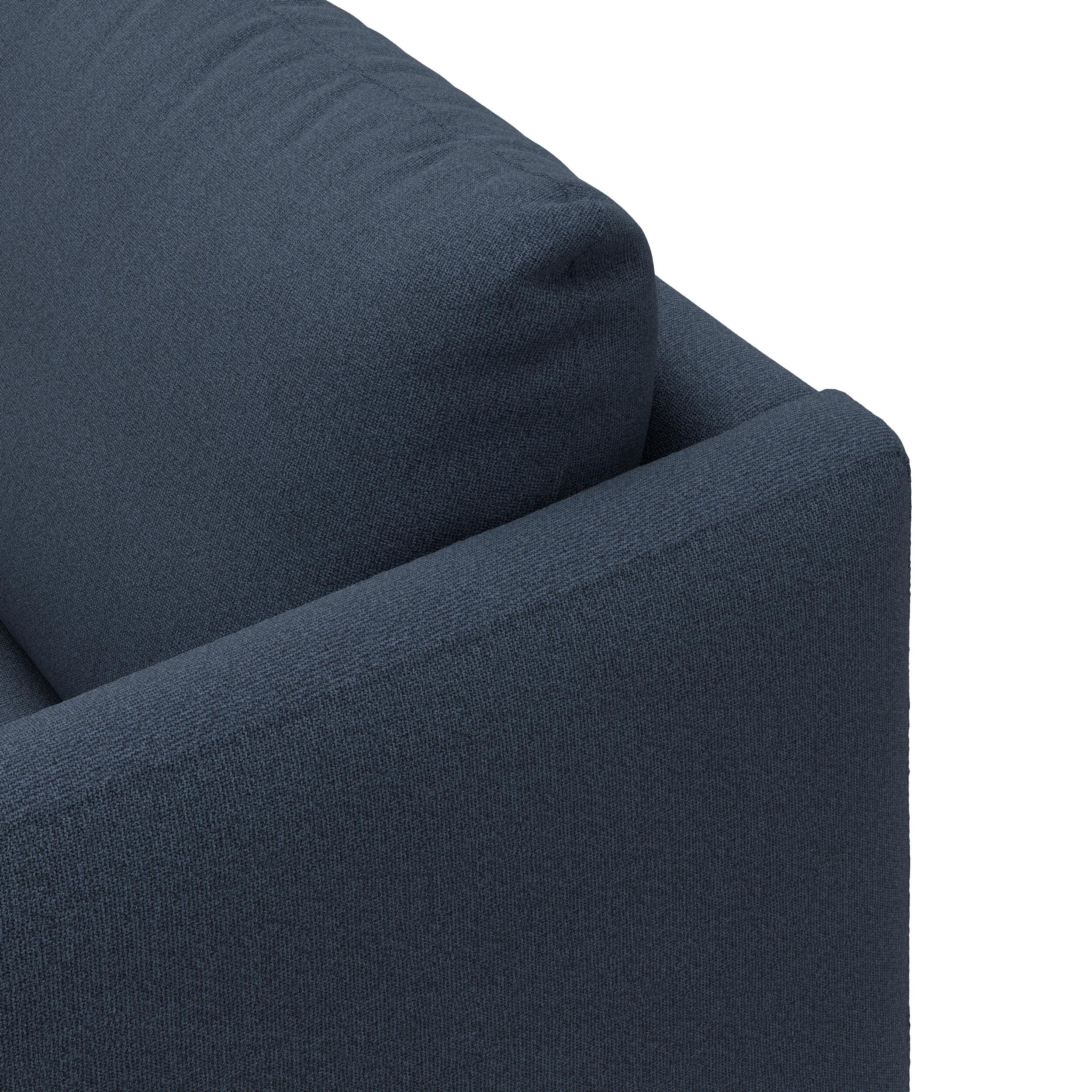 Bjorn venstrevendt sofa med pufafslutning 