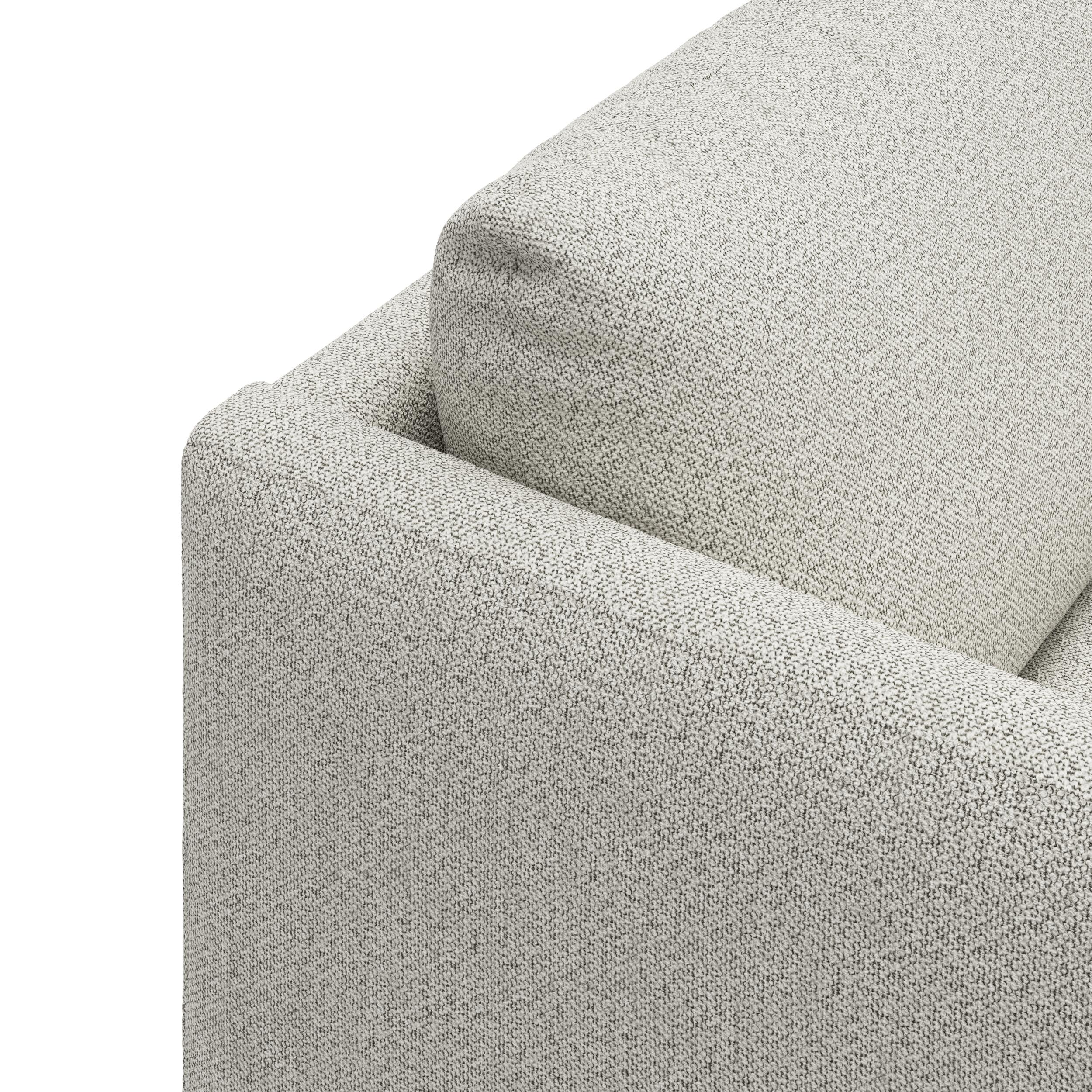 Bjorn højrevendt sofa med pufafslutning 