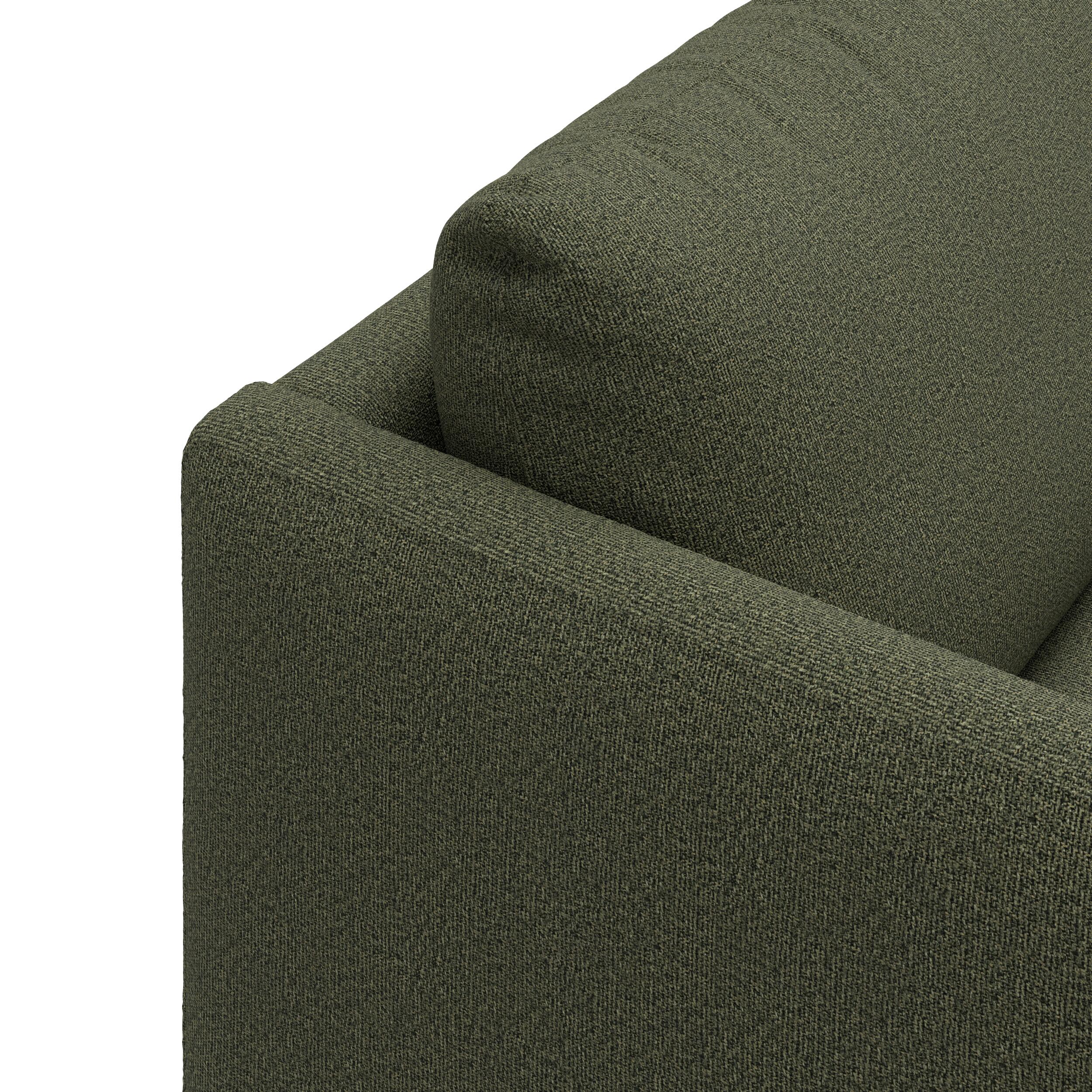 Bjorn højrevendt sofa med pufafslutning 