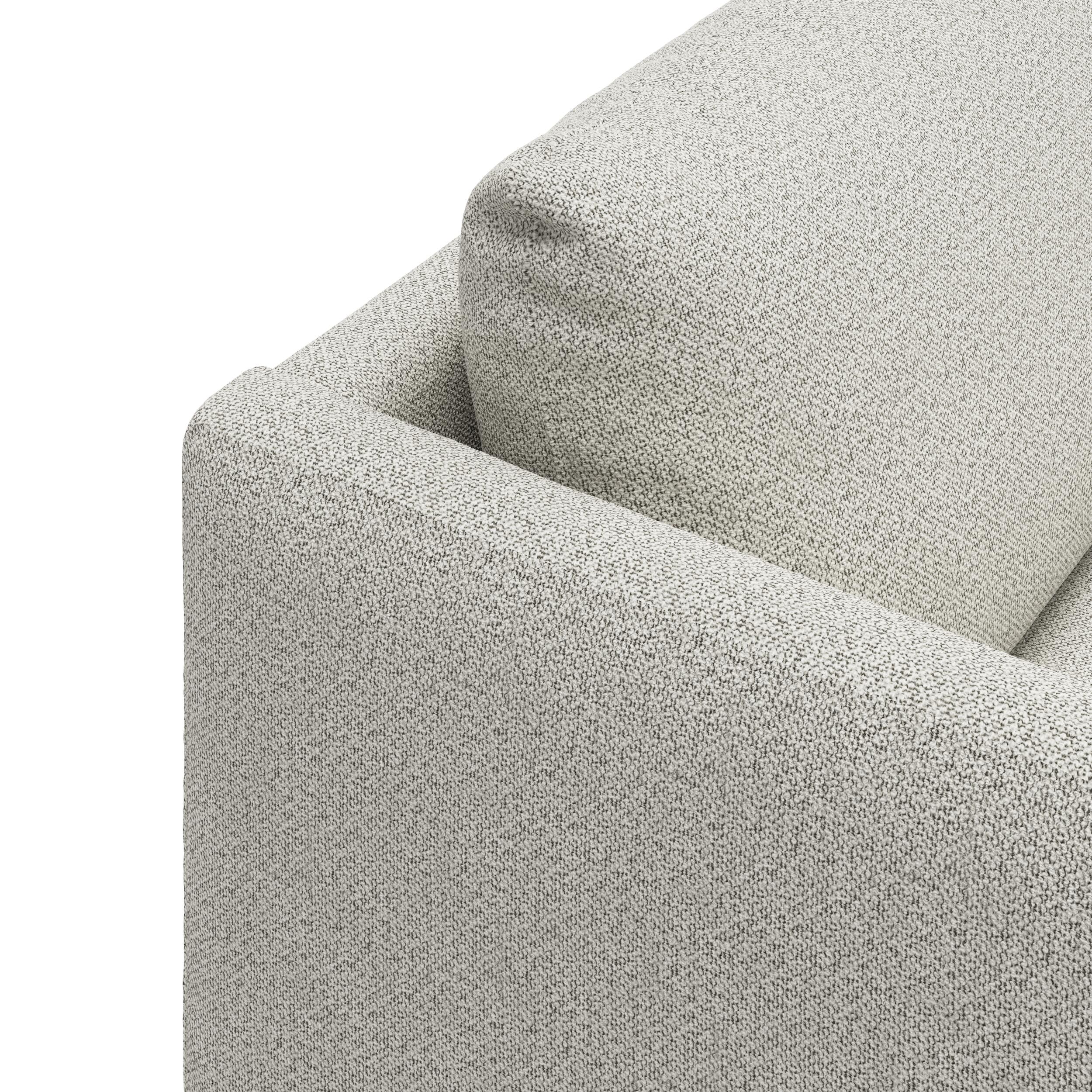 Bjorn højrevendt sofa med pufafslutning 