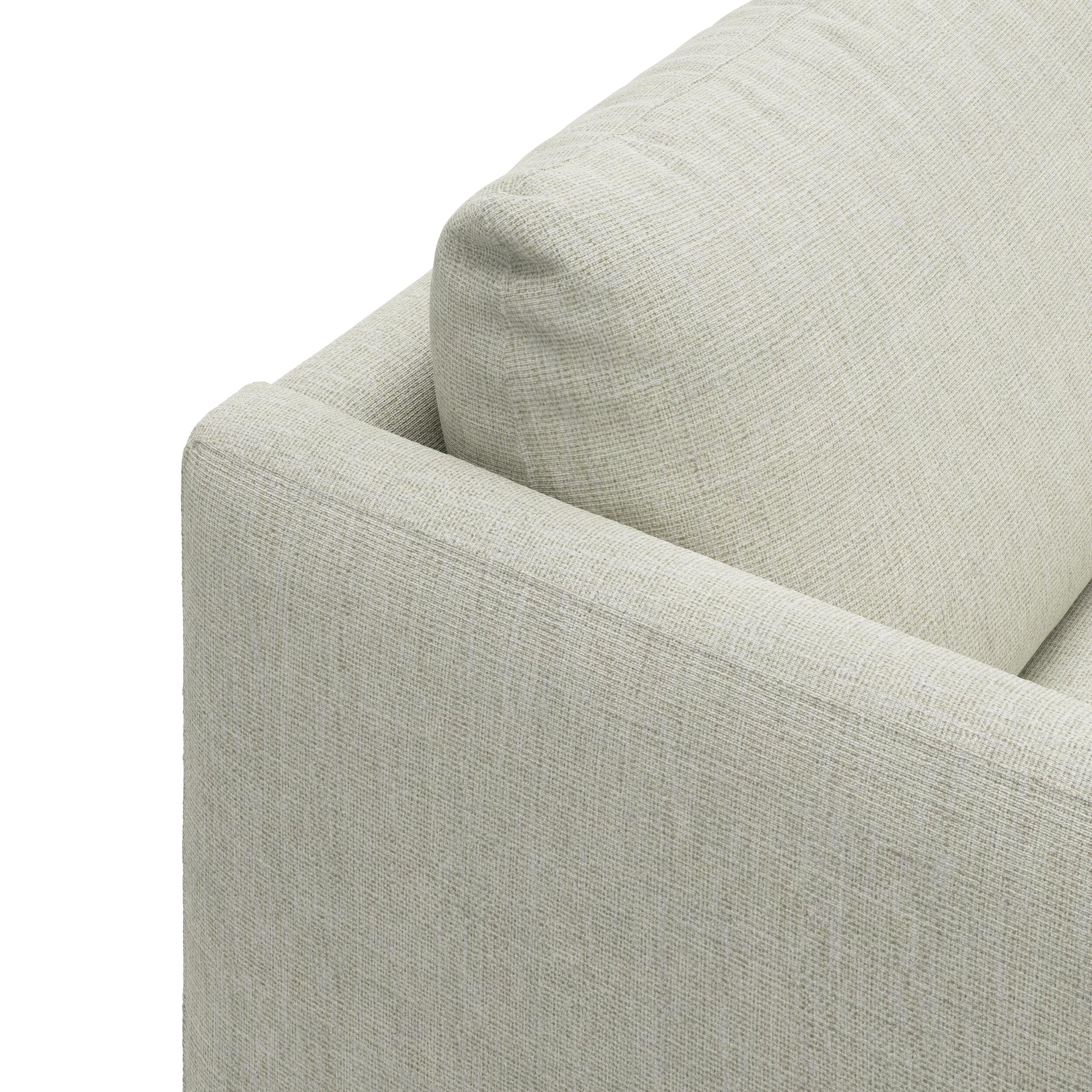 Bjorn højrevendt sofa med pufafslutning 