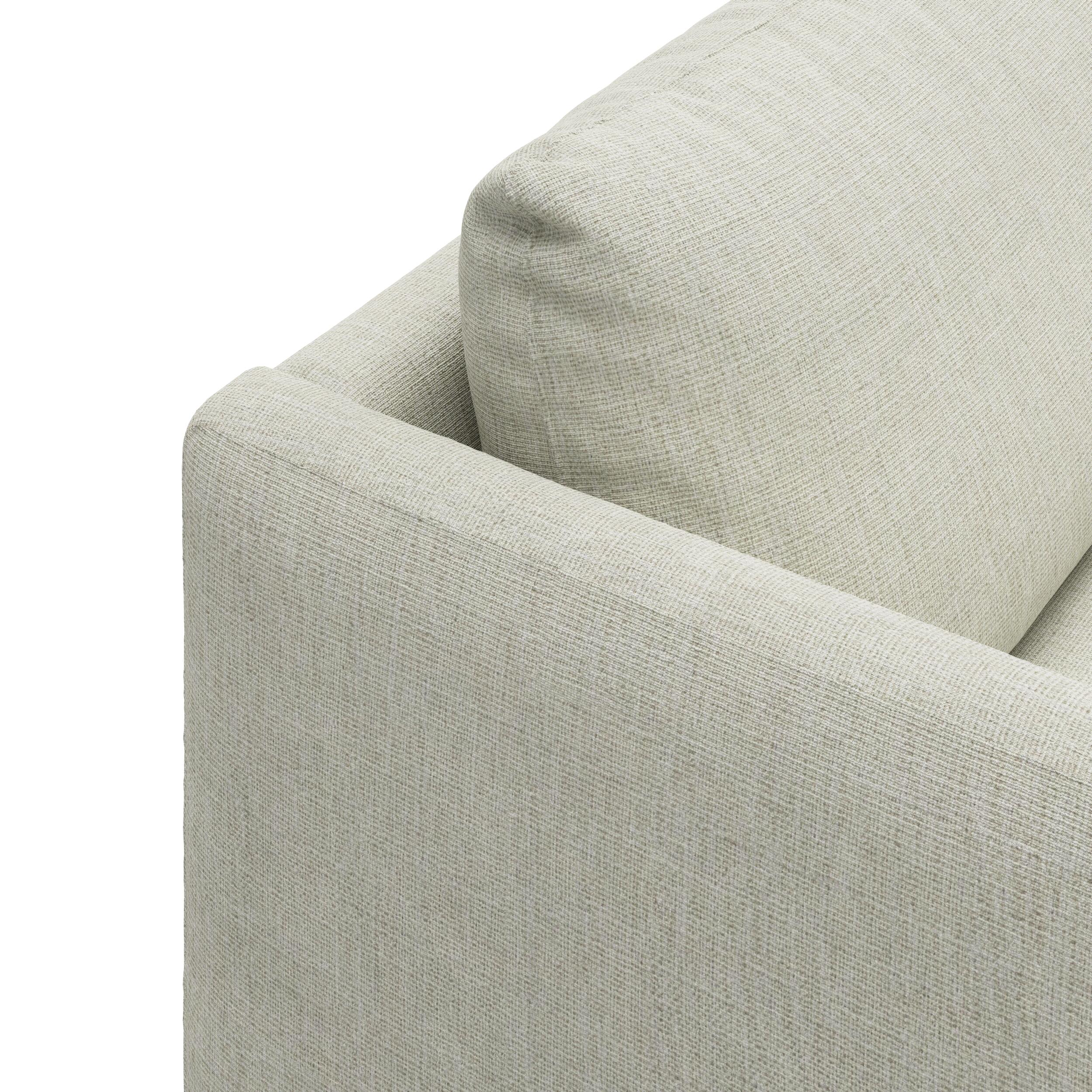Bjorn højrevendt sofa med pufafslutning 