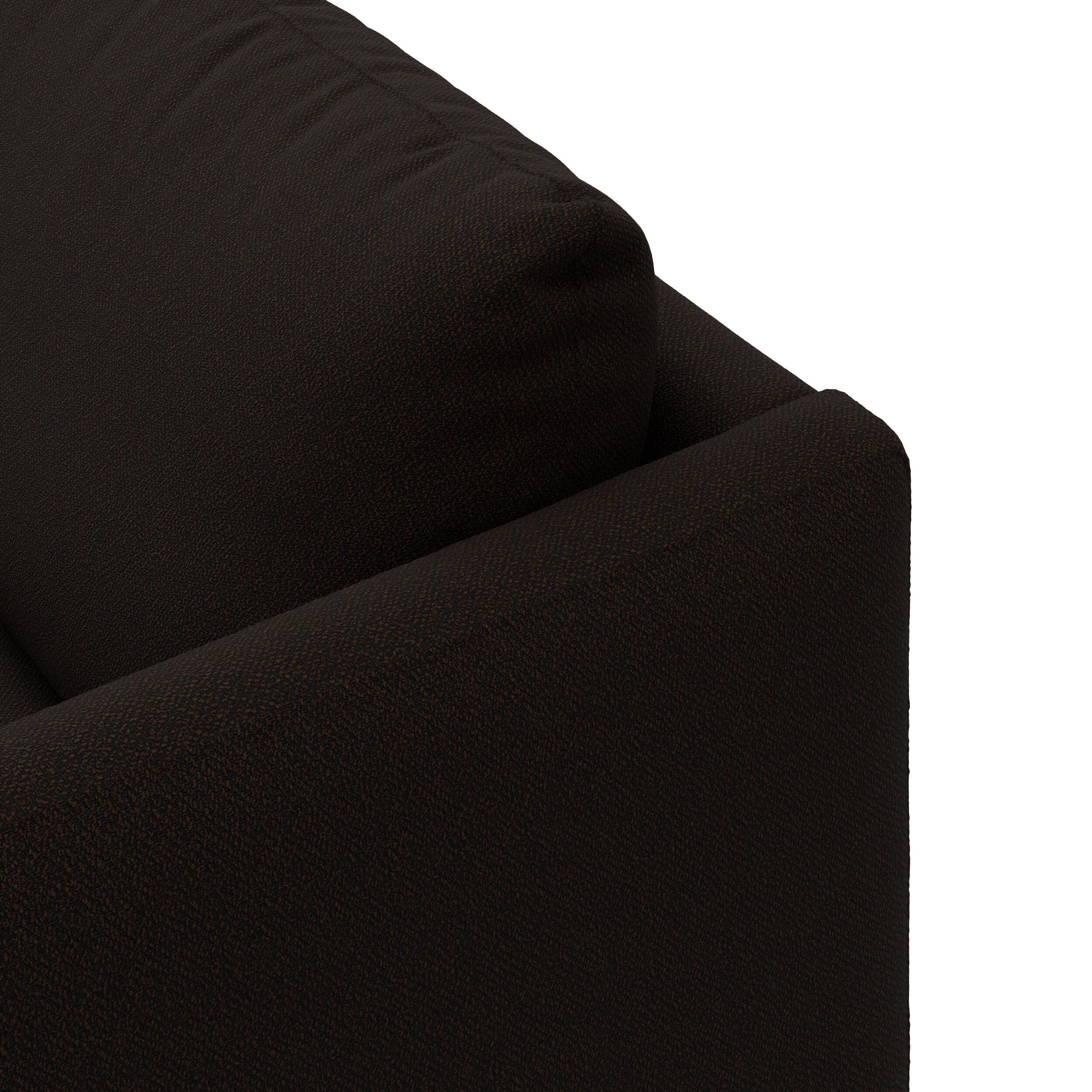 Bjorn venstrevendt sofa med pufafslutning 