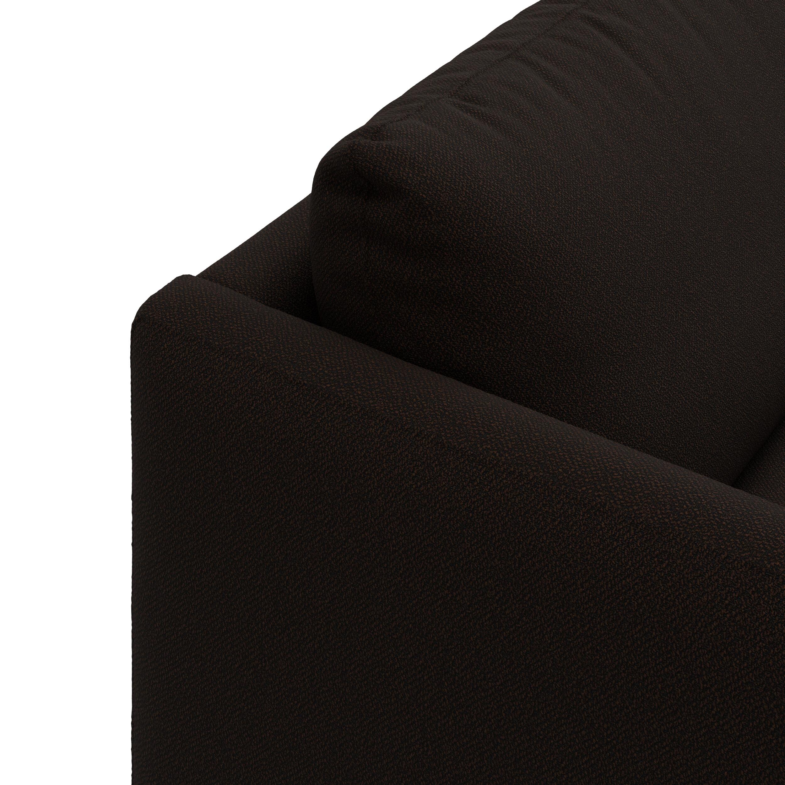 Bjorn højrevendt sofa med pufafslutning 