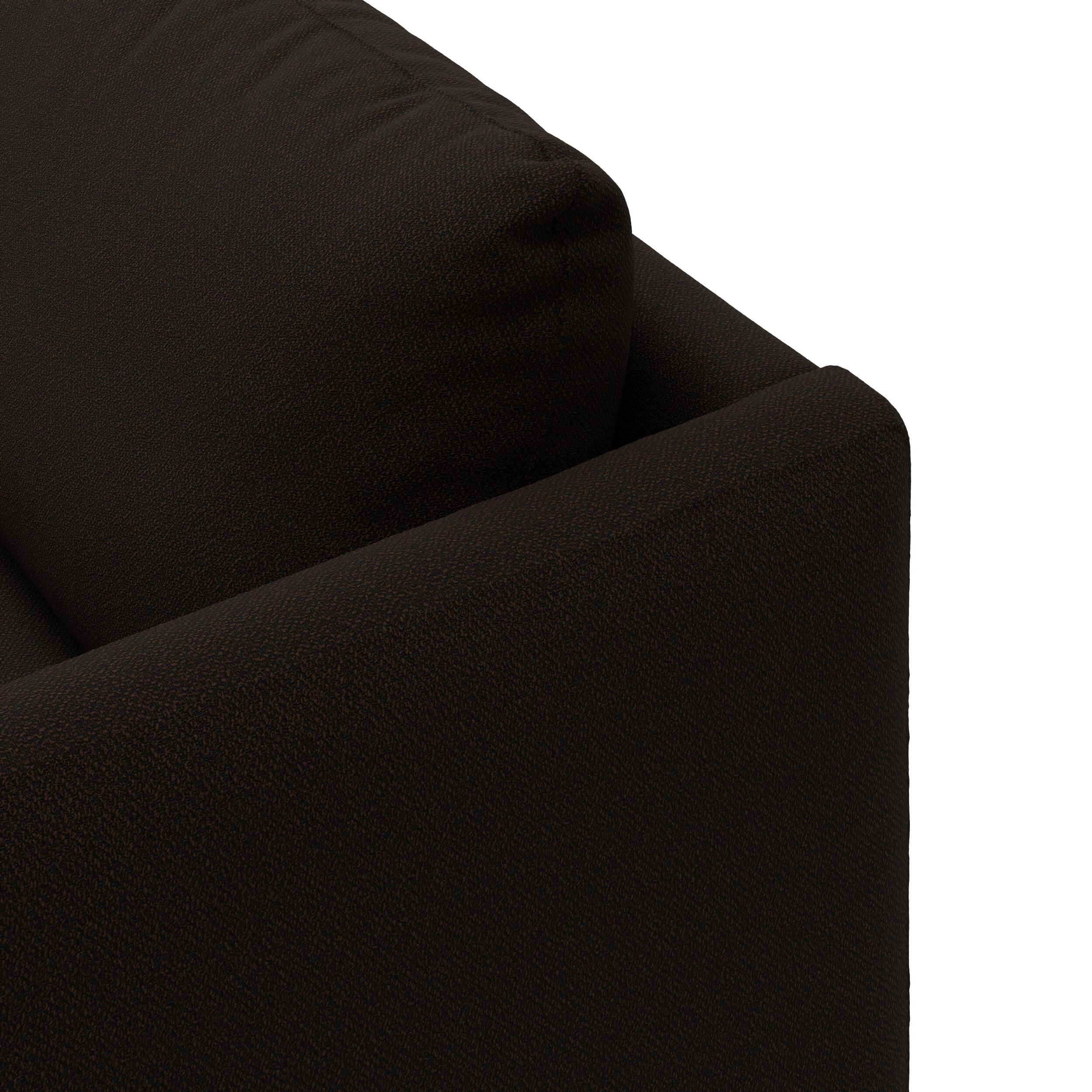 Bjorn venstrevendt sofa med pufafslutning 