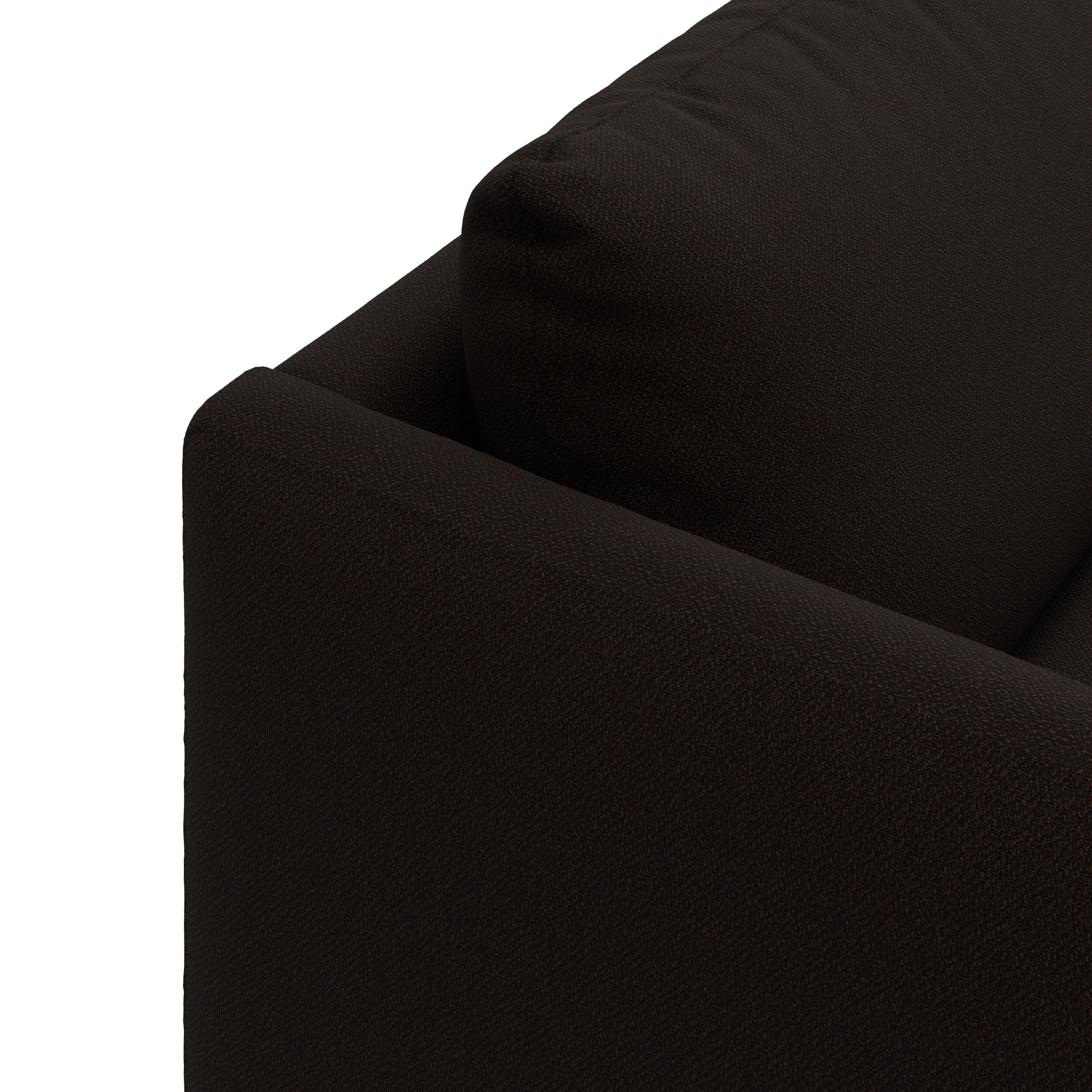 Bjorn højrevendt sofa med pufafslutning 