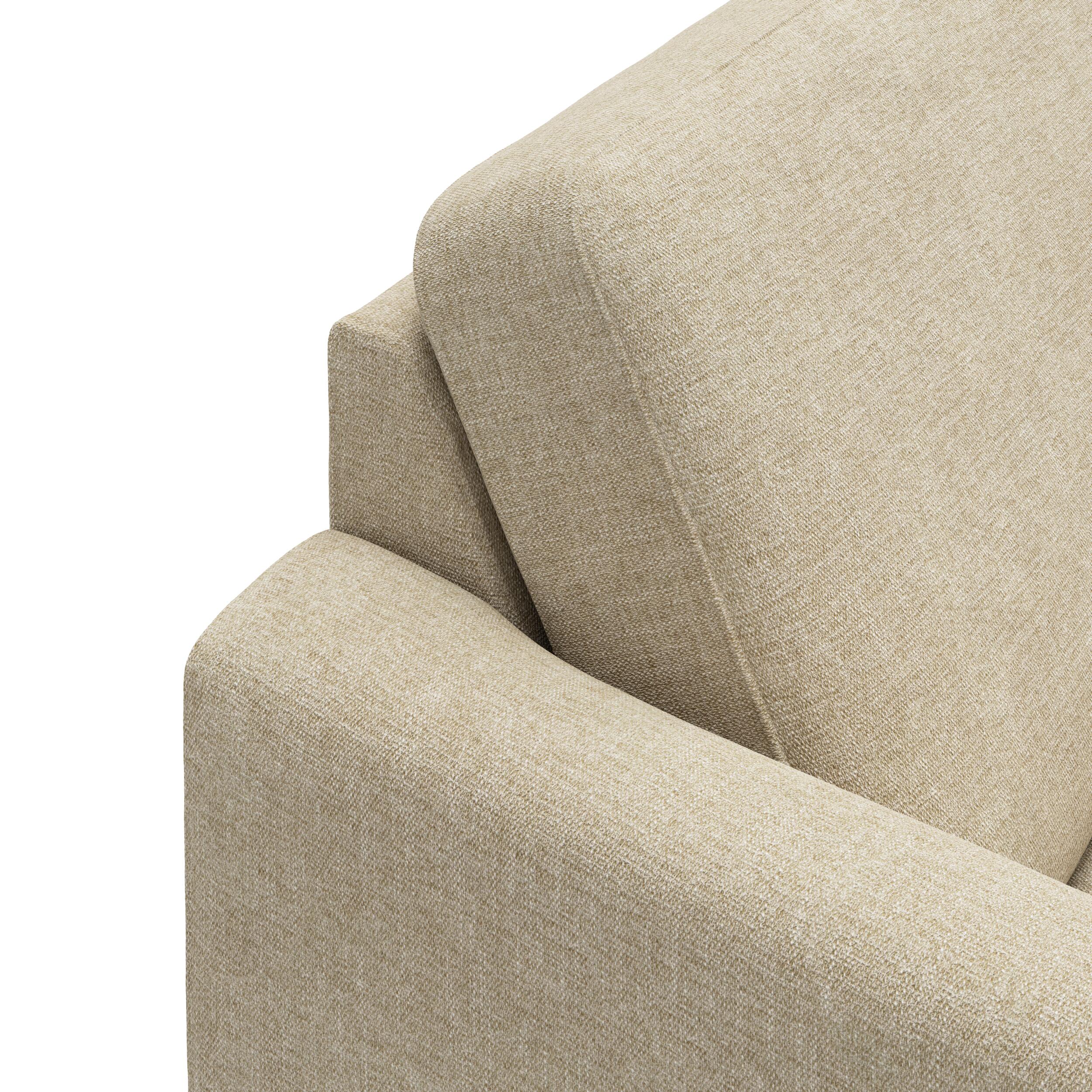 Linea højrevendt hjørnesofa med pufafslutning 