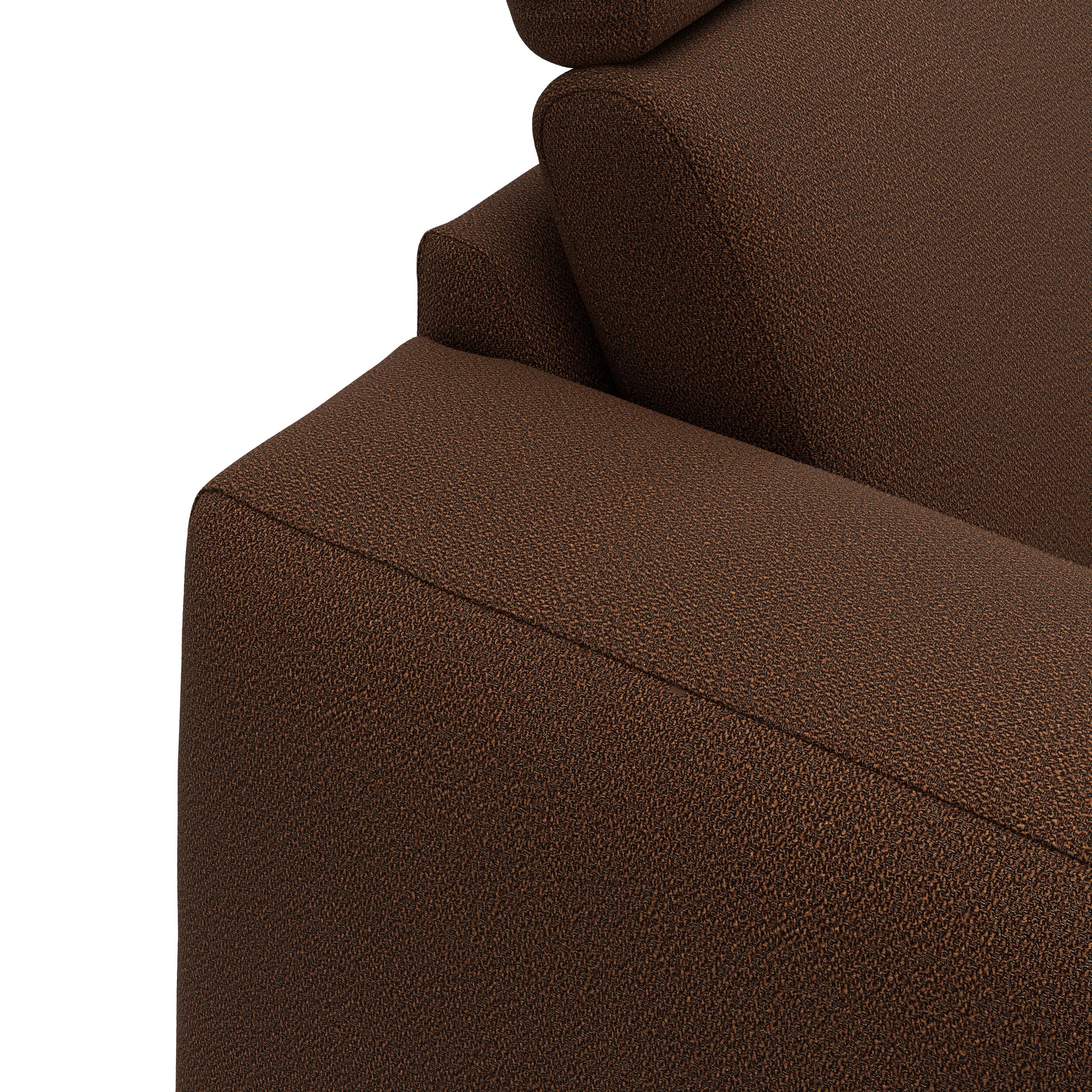 Remus højrevendt sofa med pufafslutning 