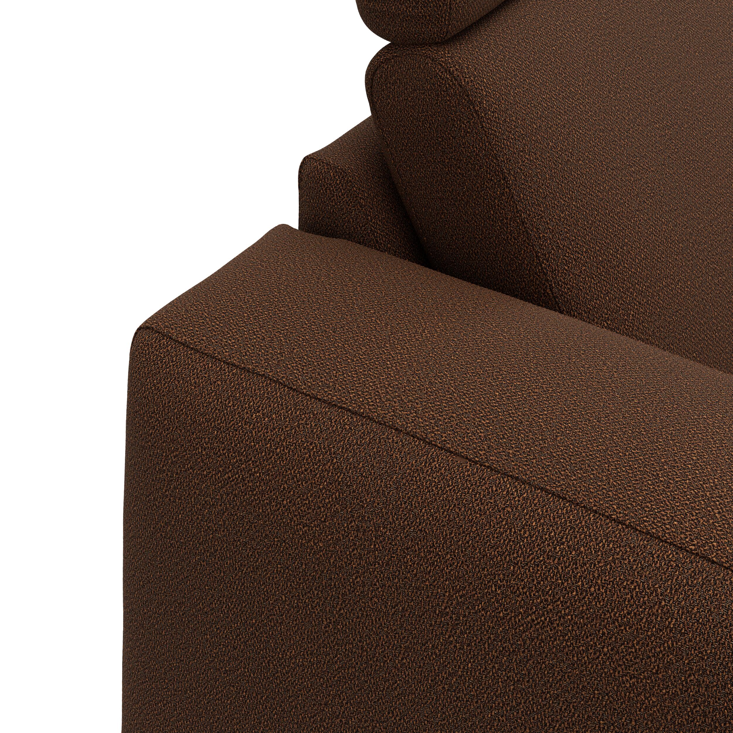 Remus højrevendt sofa med pufafslutning 