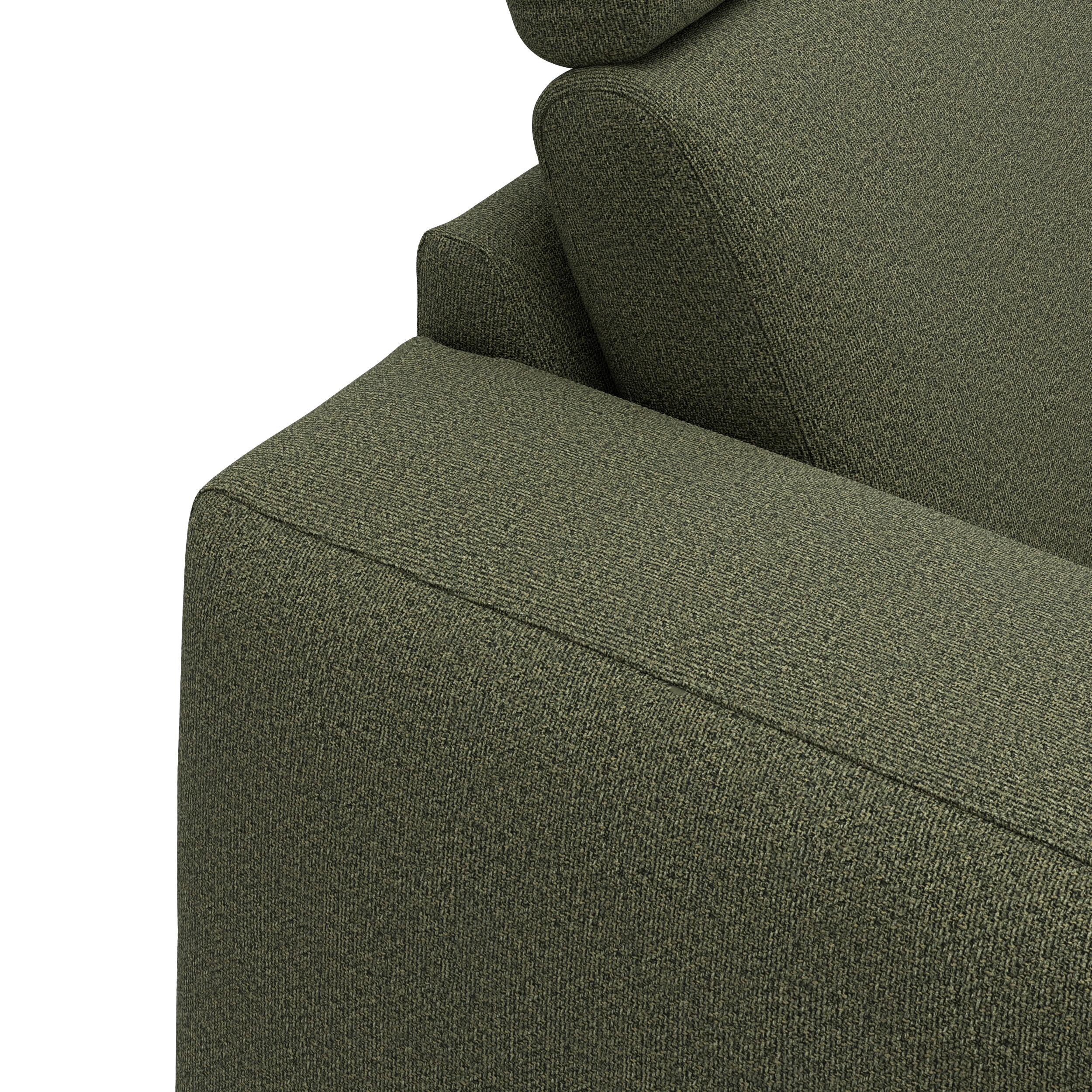 Remus højrevendt sofa med pufafslutning 