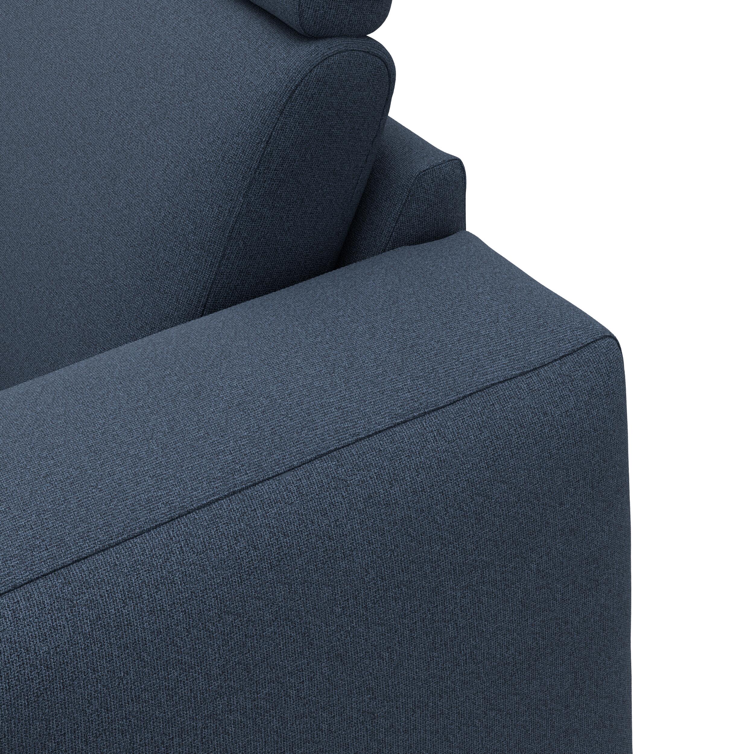 Remus venstrevendt sofa med pufafslutning 