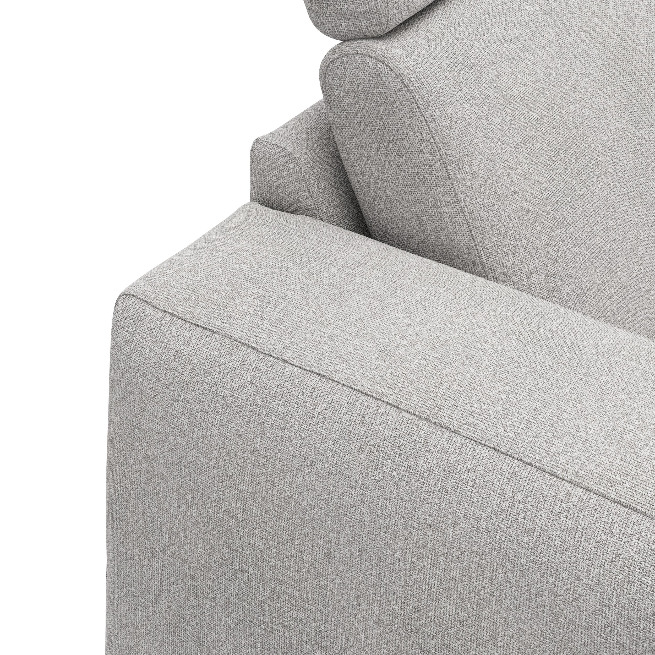 Remus højrevendt sofa med pufafslutning 