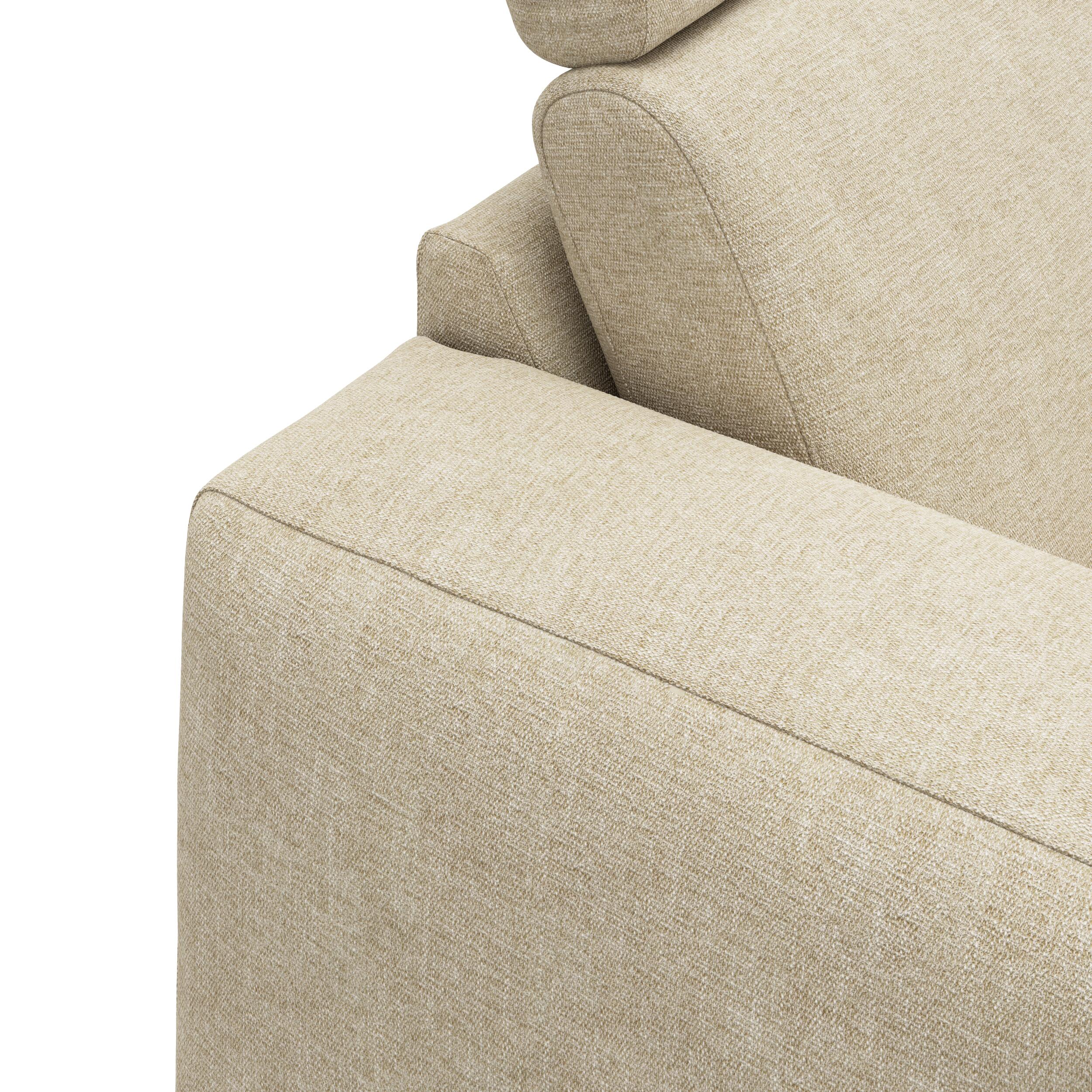 Remus højrevendt sofa med pufafslutning 