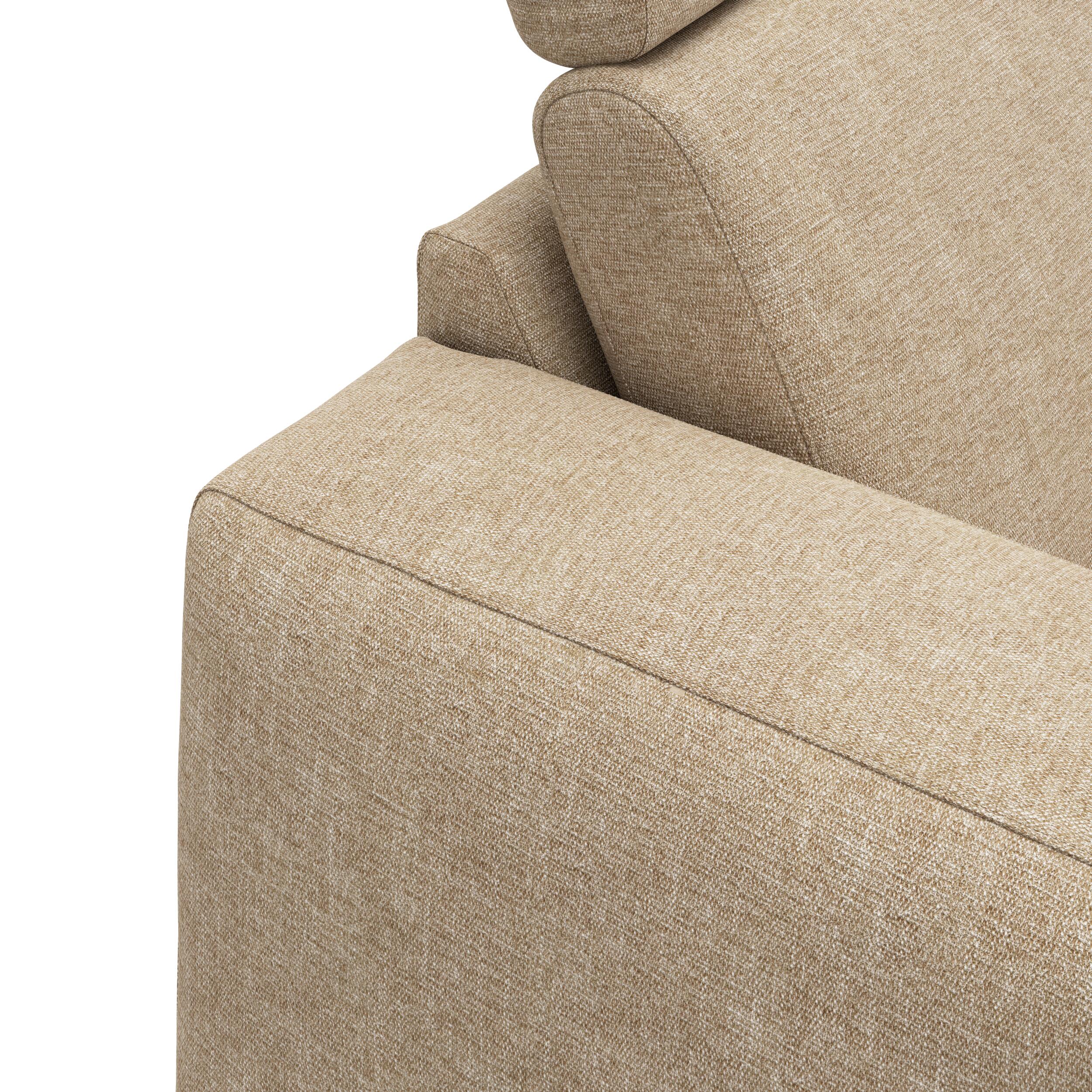 Remus højrevendt sofa med pufafslutning 