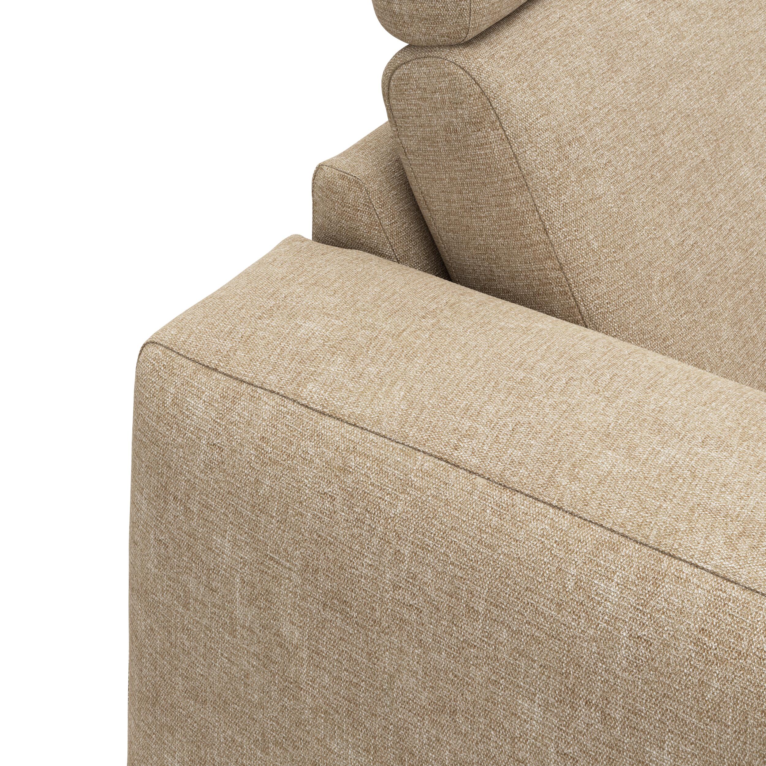 Remus højrevendt sofa med pufafslutning 