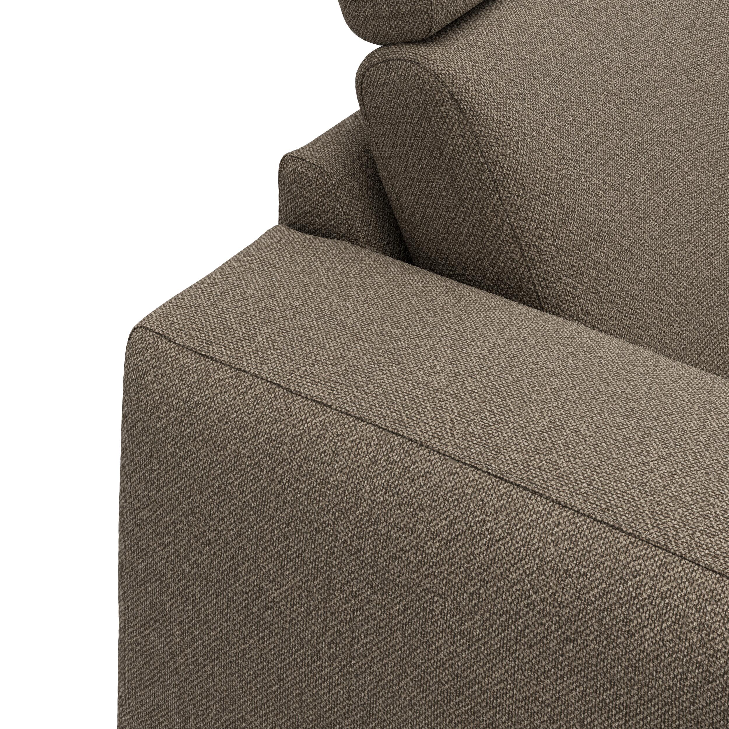 Remus højrevendt sofa med pufafslutning 