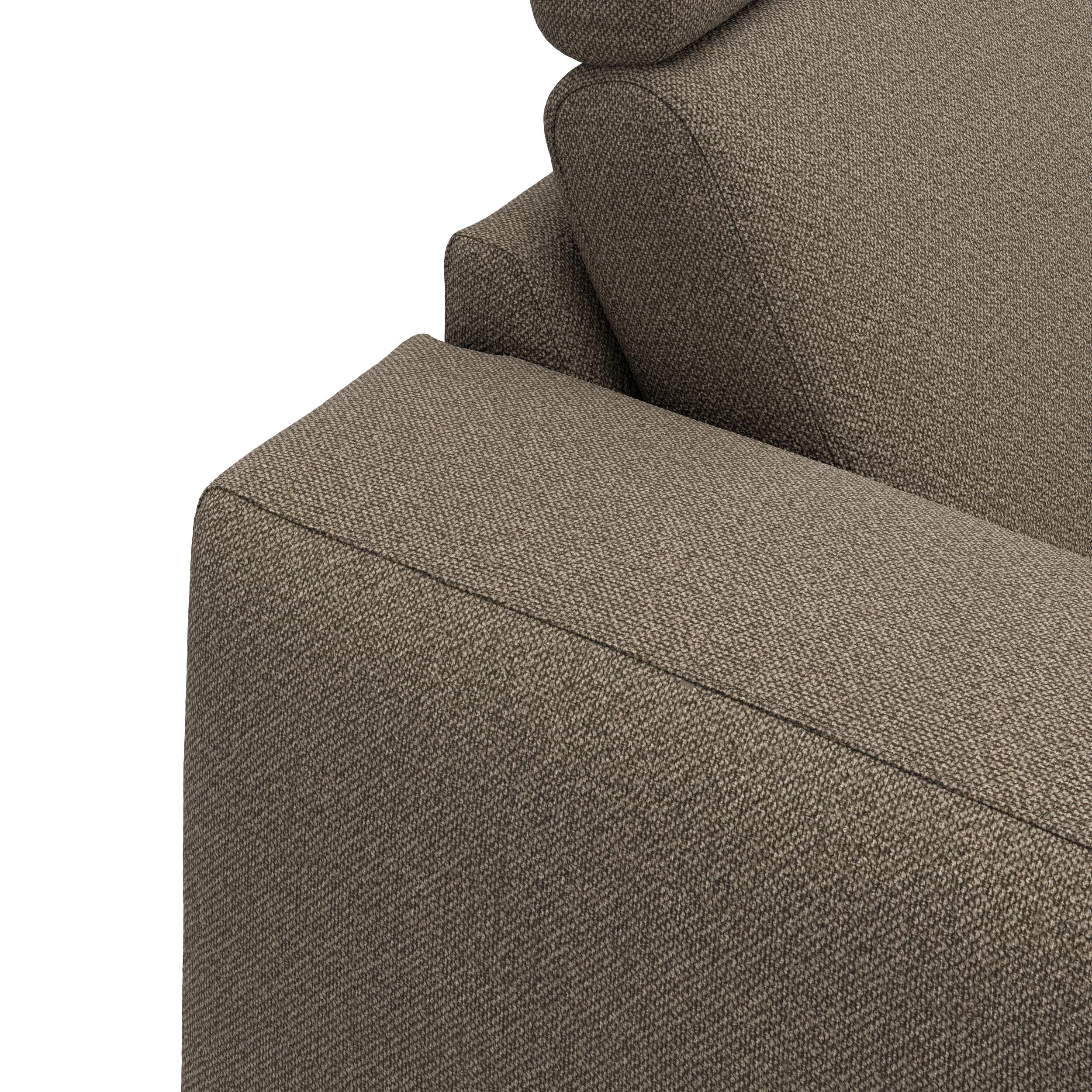 Remus højrevendt sofa med pufafslutning 