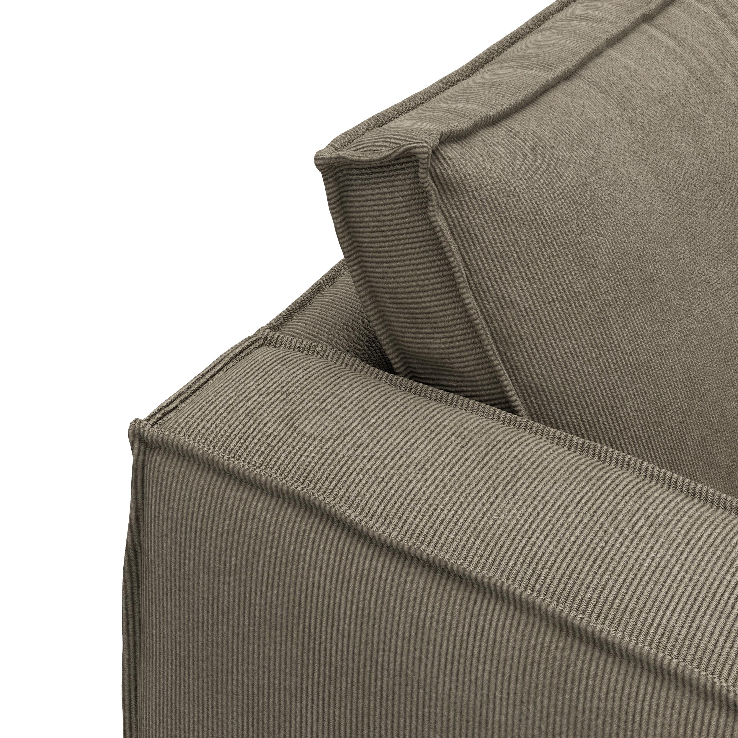 Agir højrevendt sofa med chaiselong 