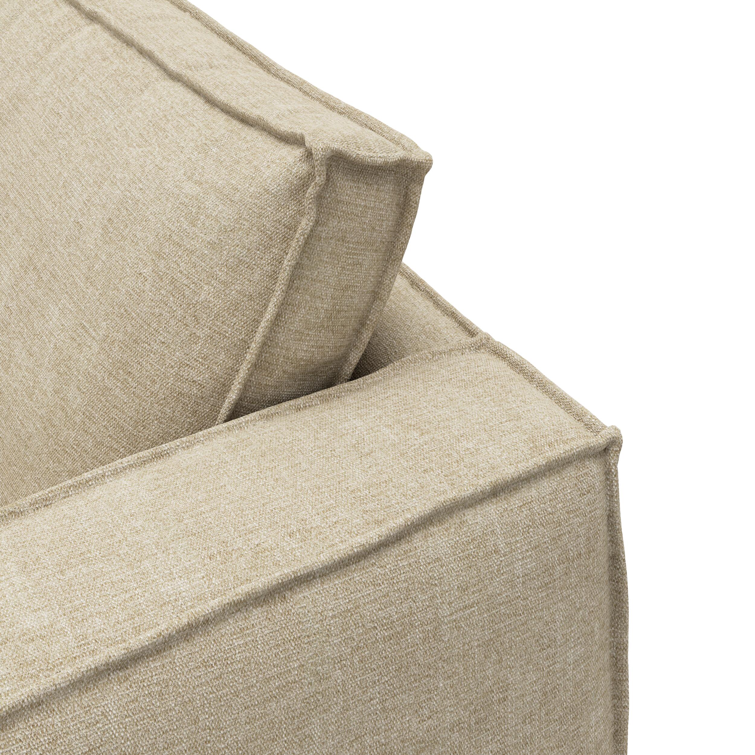 Agir venstrevendt sofa med chaiselong 