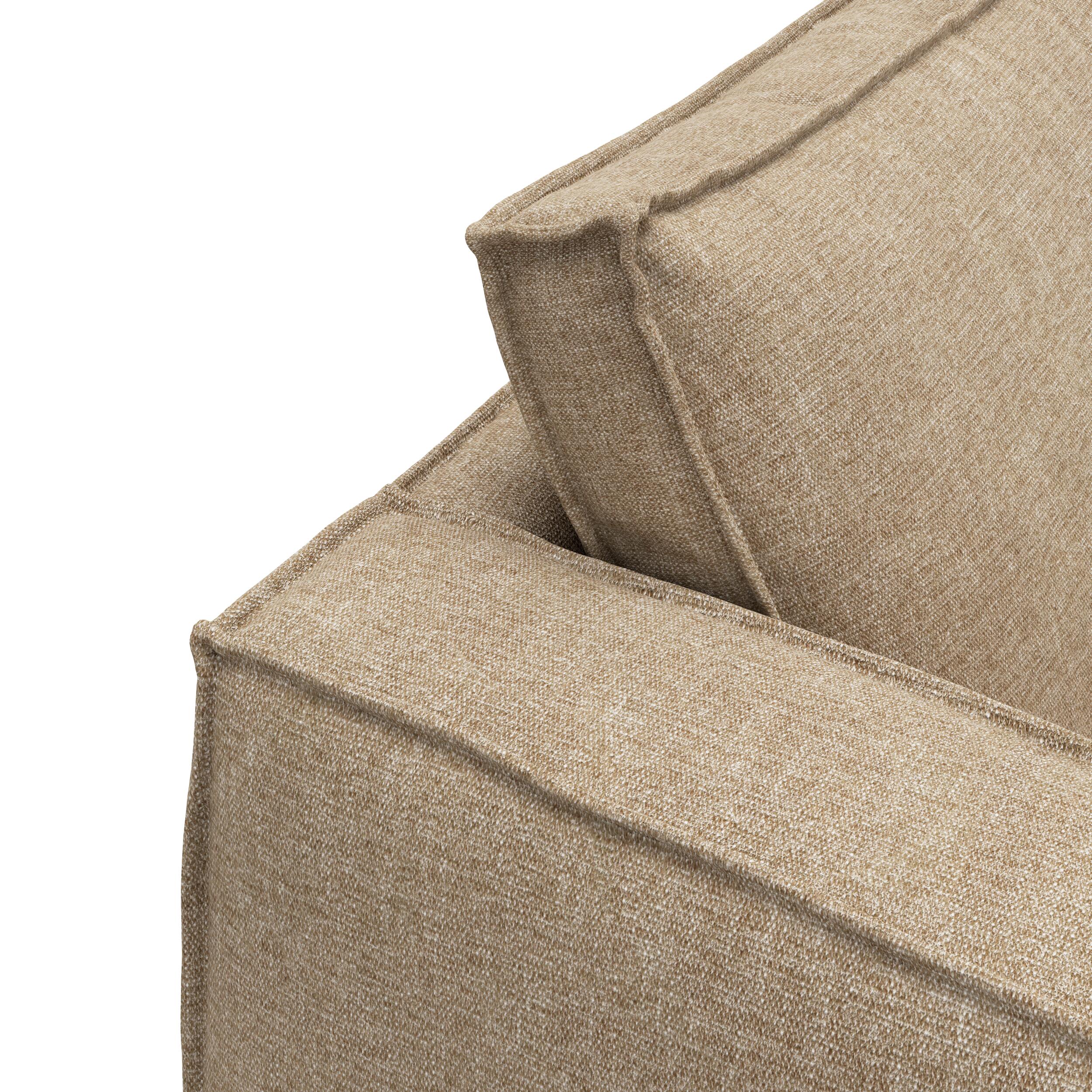 Agir højrevendt sofa med chaiselong 