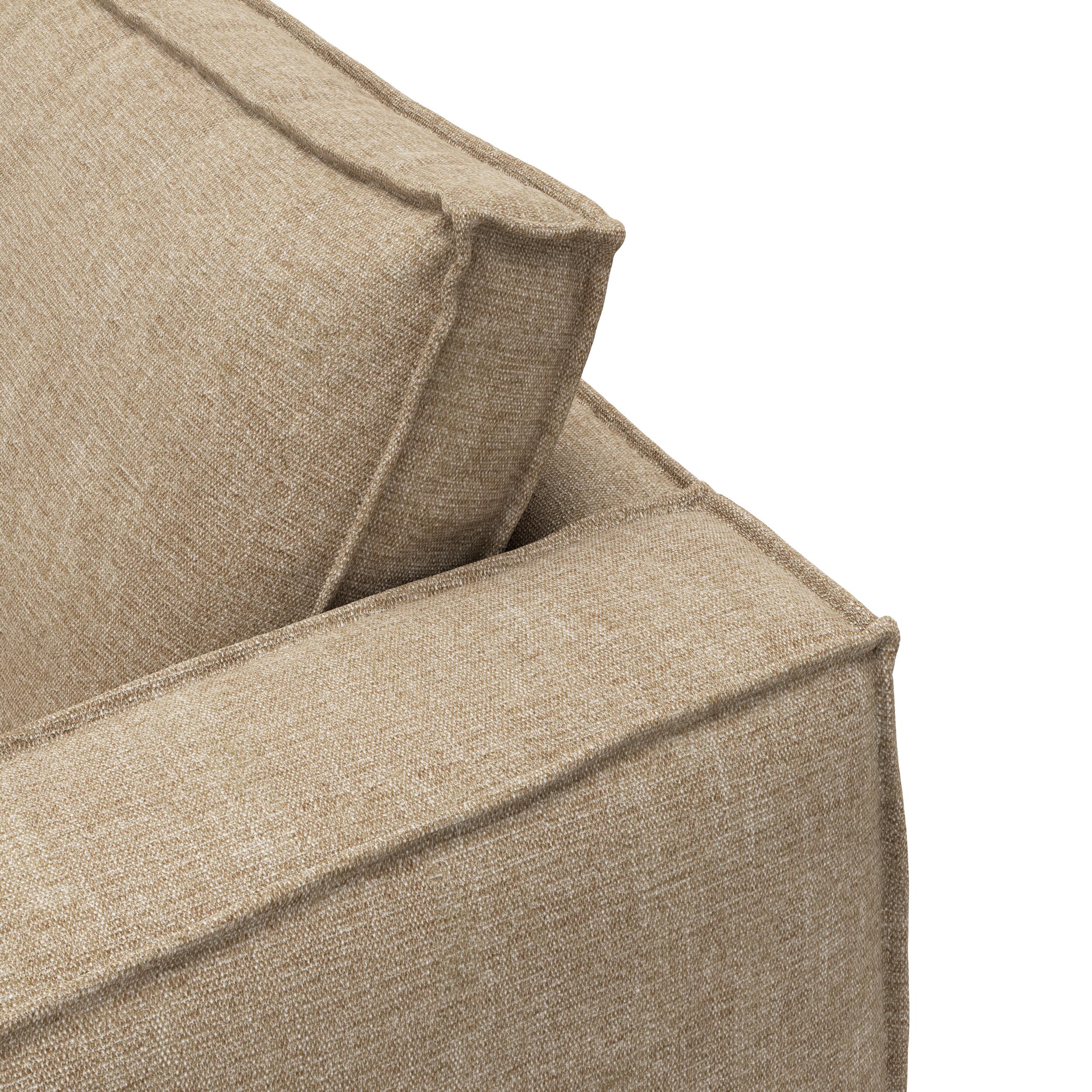 Agir venstrevendt sofa med chaiselong 