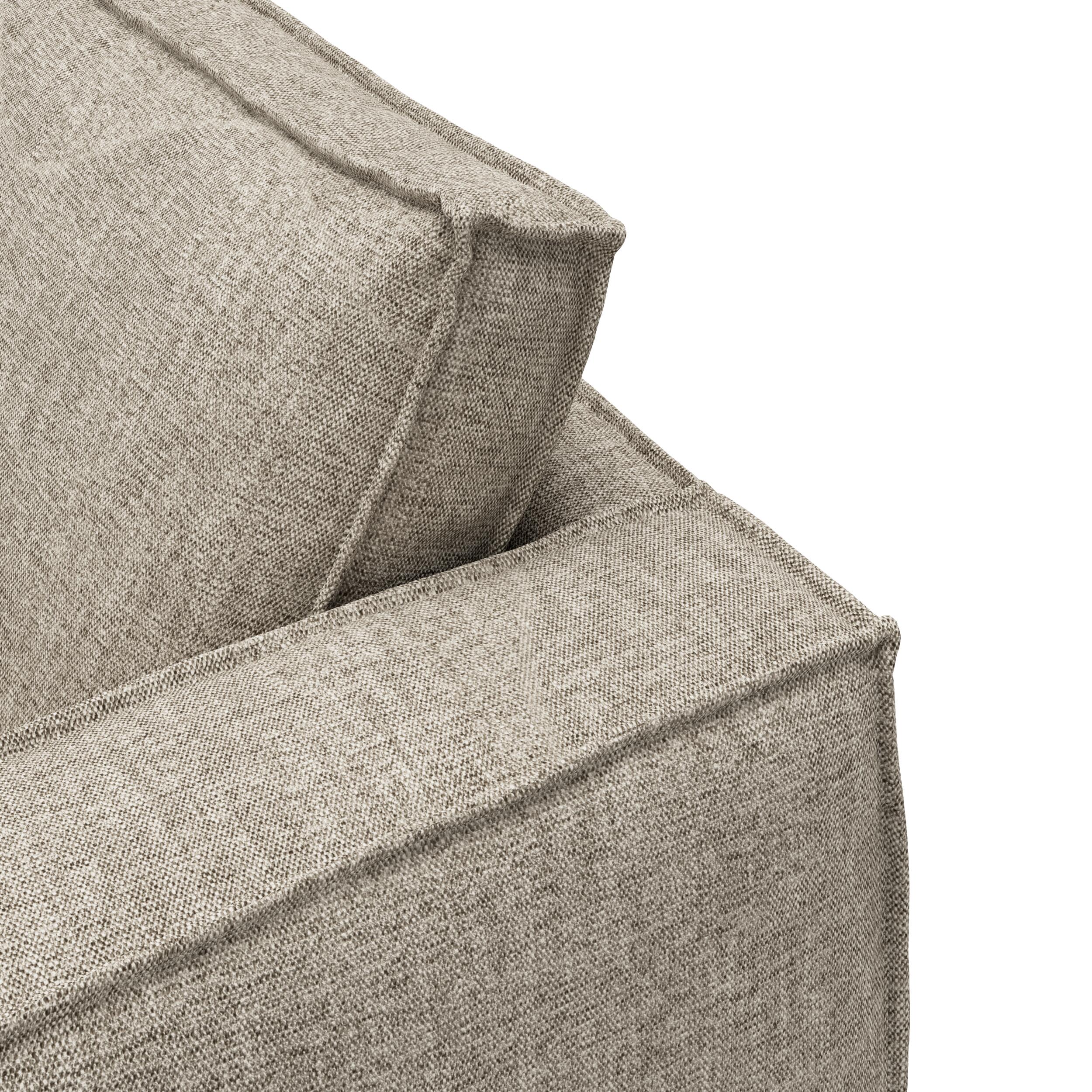Agir venstrevendt sofa med chaiselong 
