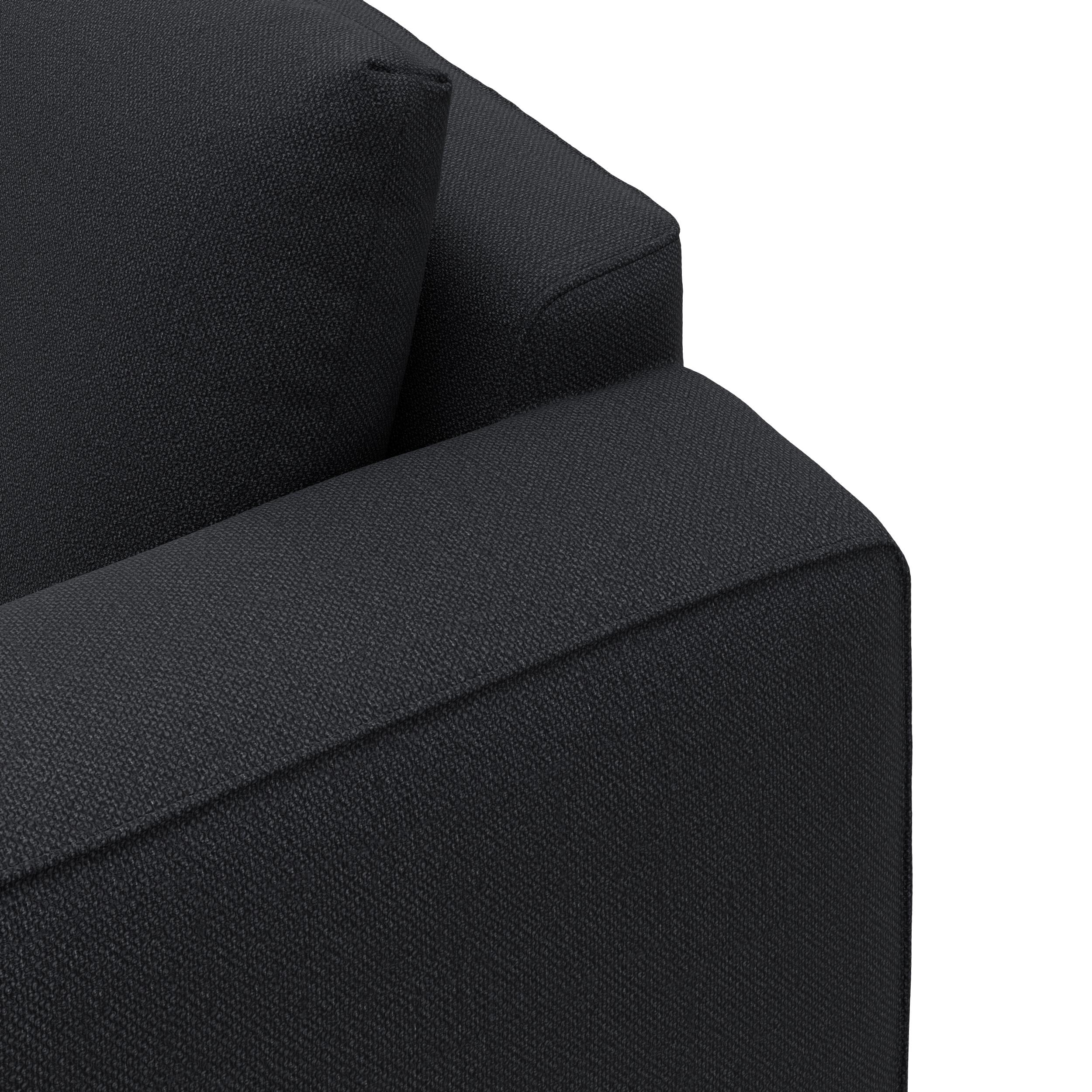 Nyland venstrevendt hjørnesofa med pufafslutning 