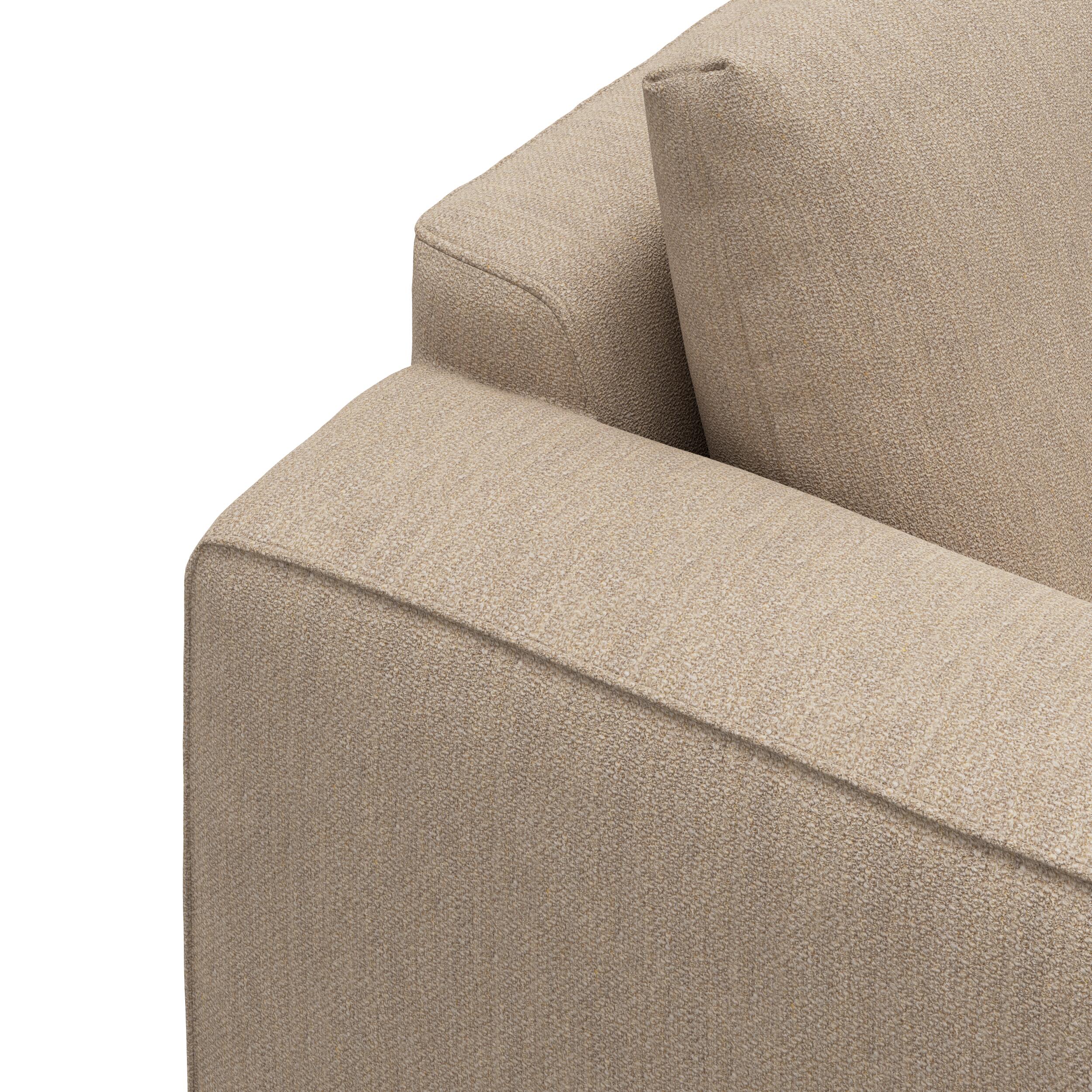 Nyland højrevendt hjørnesofa med pufafslutning 