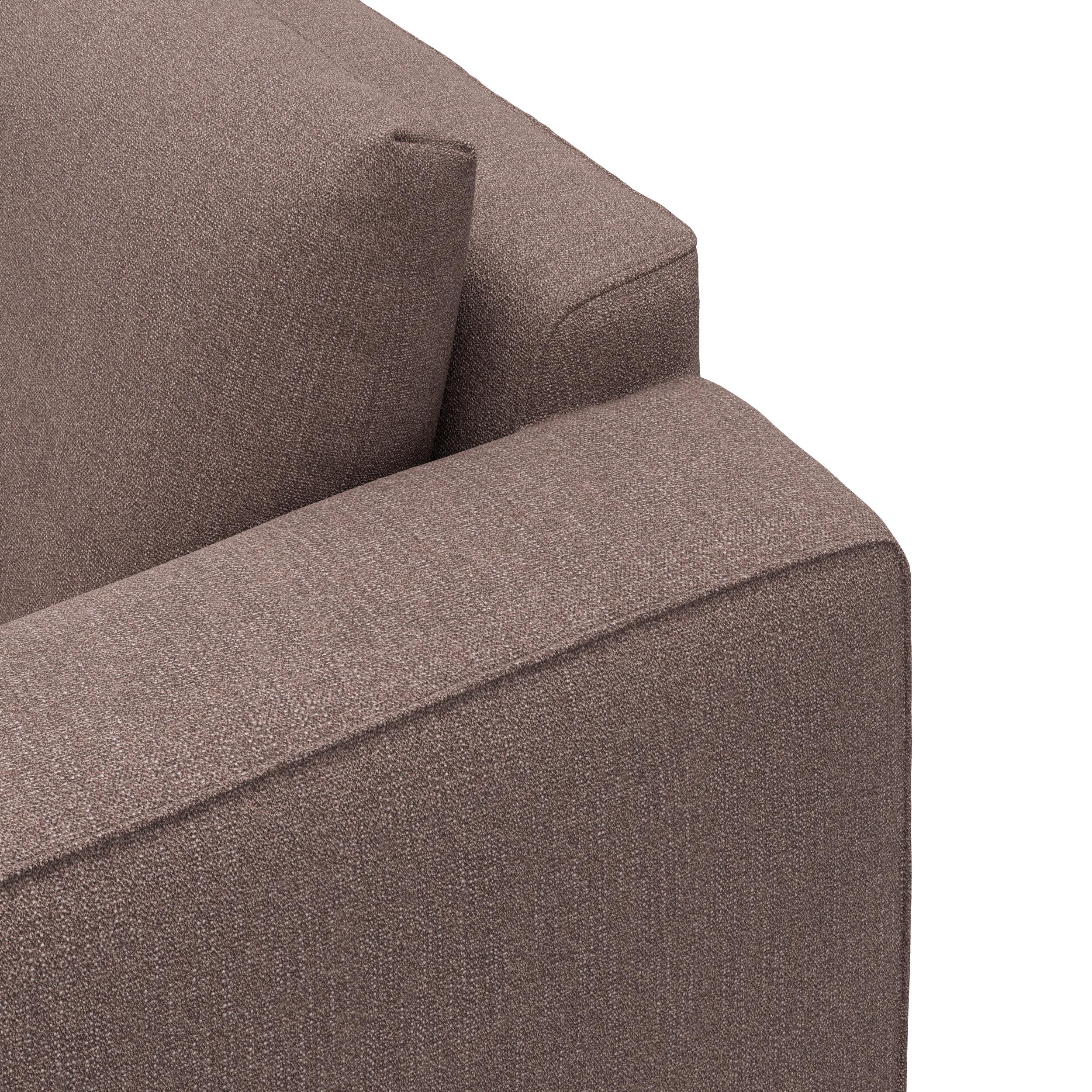 Nyland venstrevendt hjørnesofa med pufafslutning 