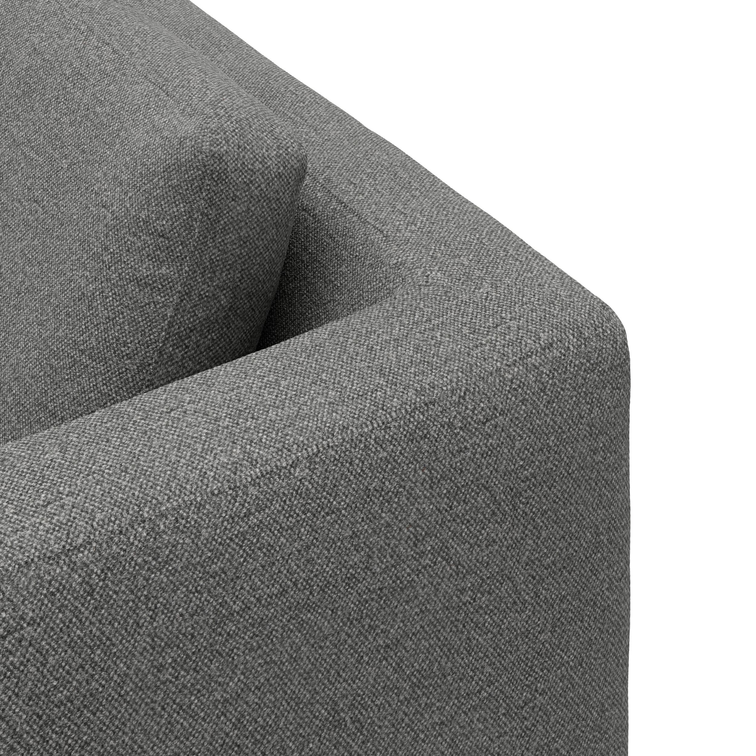 Nordskov venstrevendt hjørnesofa med pufafslutning 