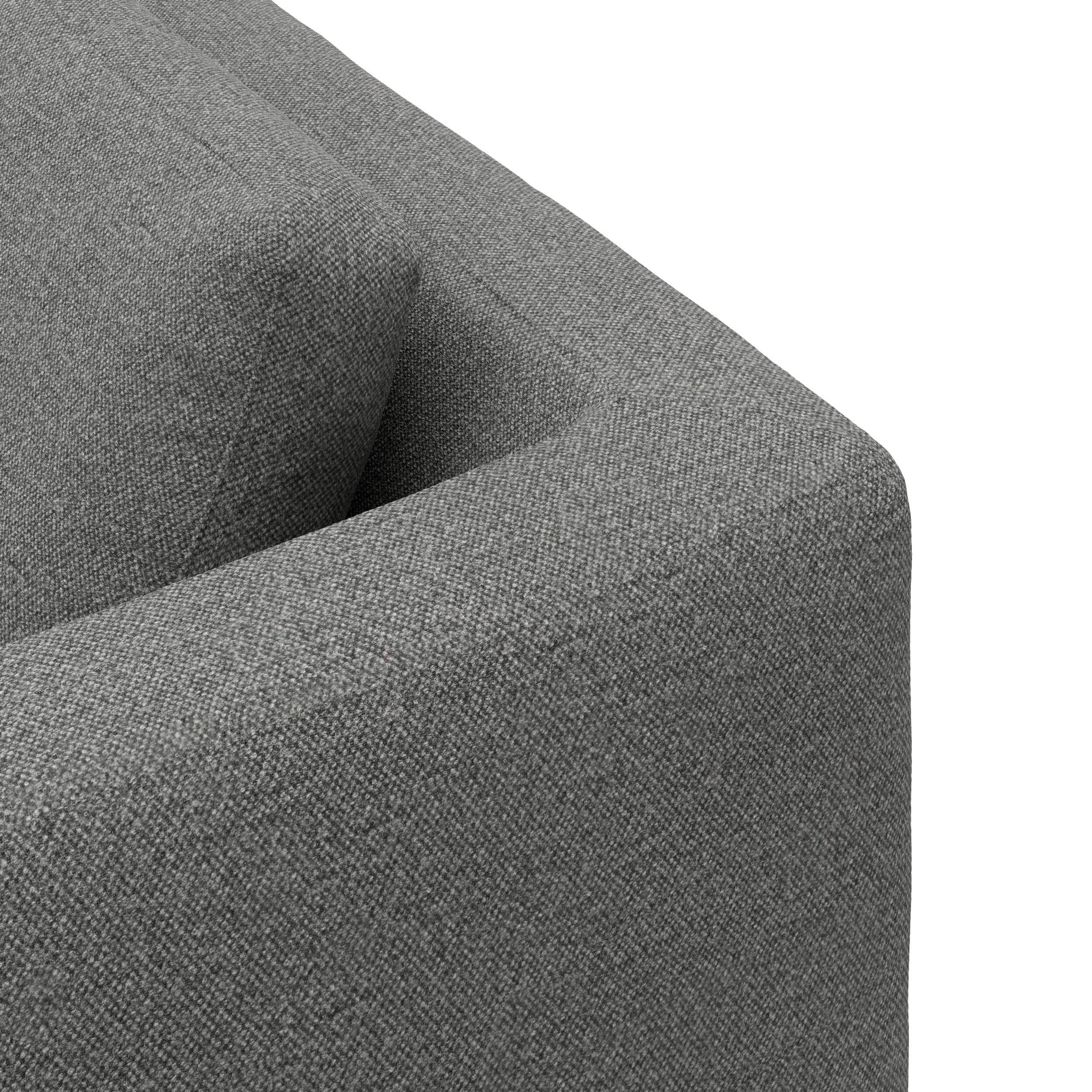 Nordskov venstrevendt hjørnesofa med pufafslutning 