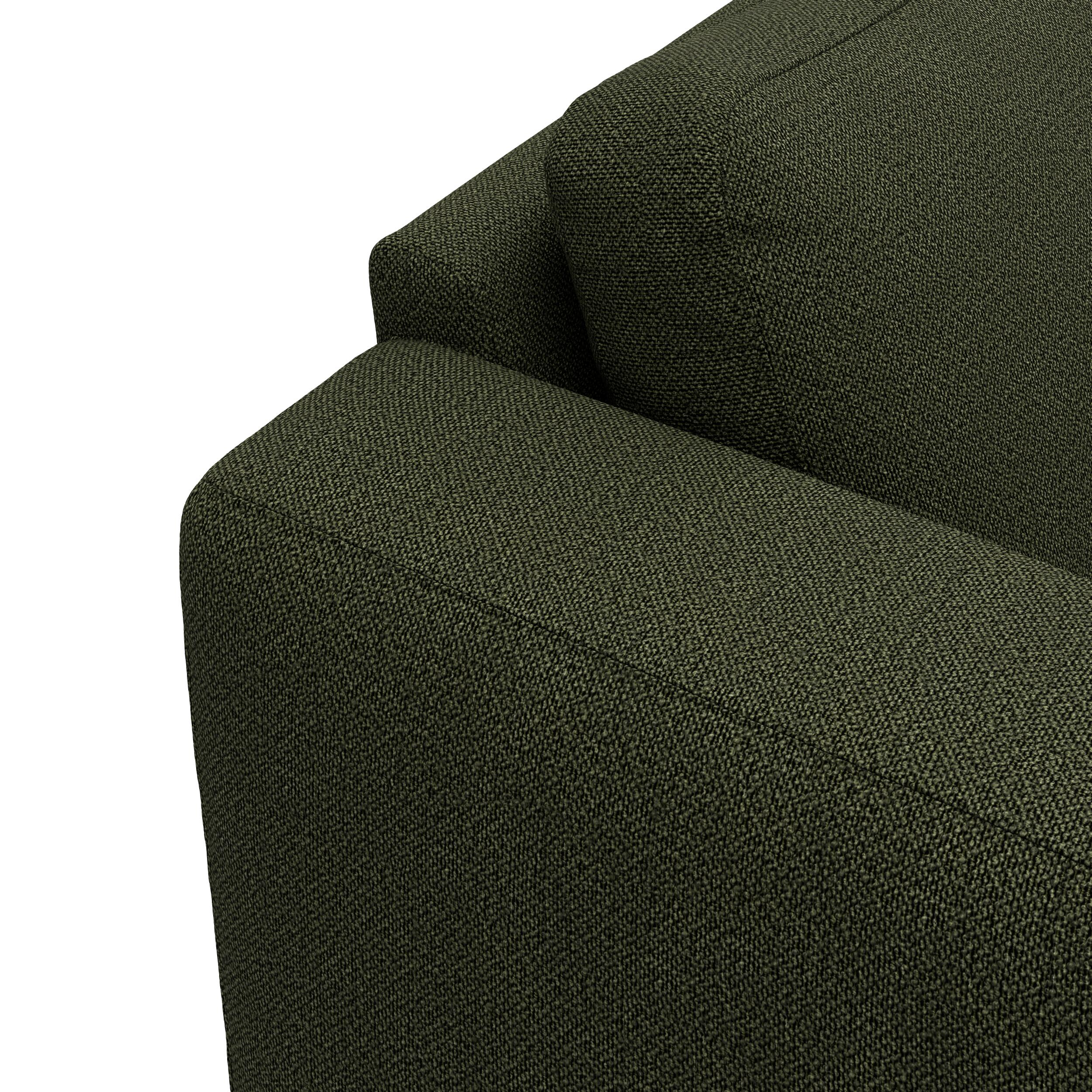 Lean højrevendt sofa med chaiselong 
