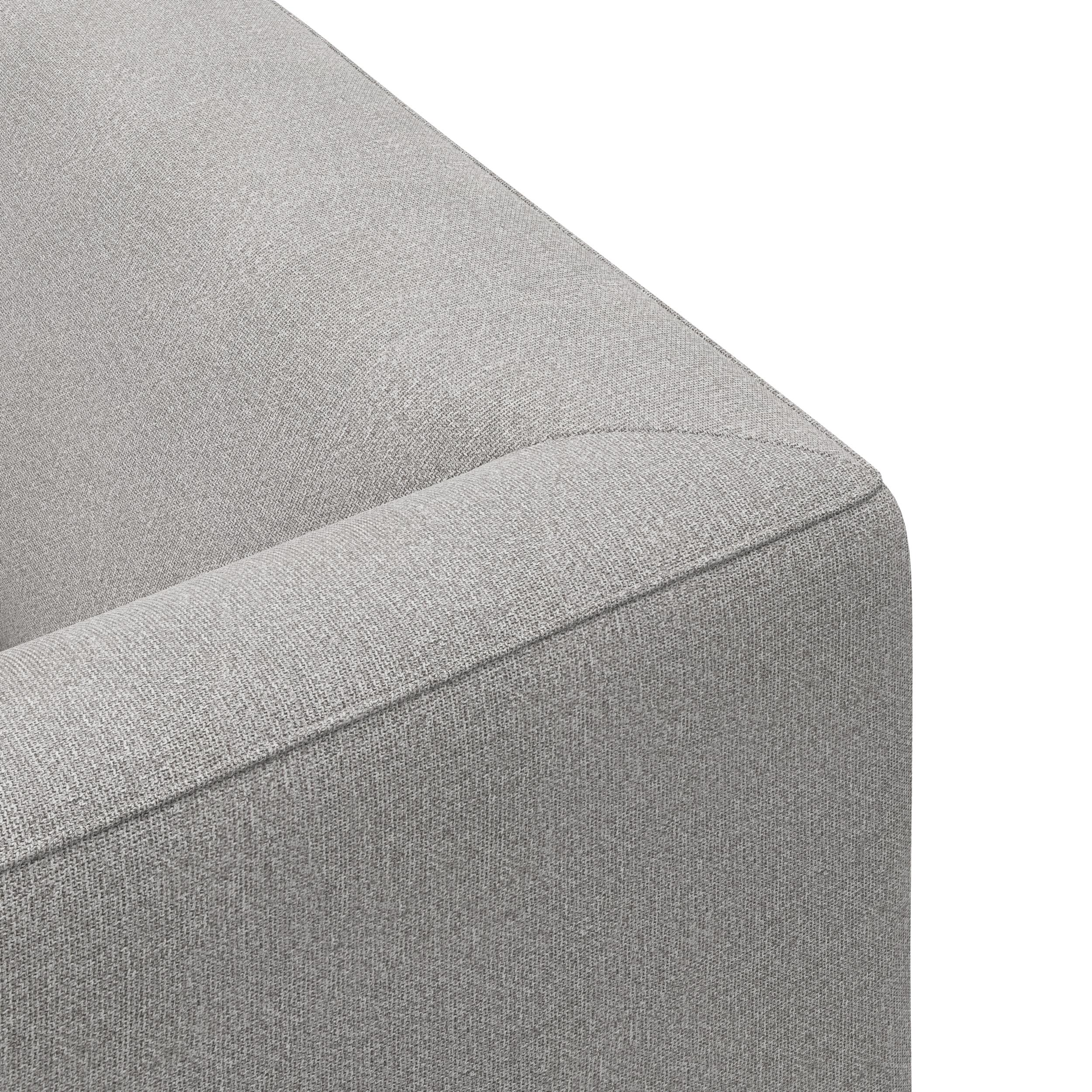 Teron venstrevendt sofa med pufafslutning 