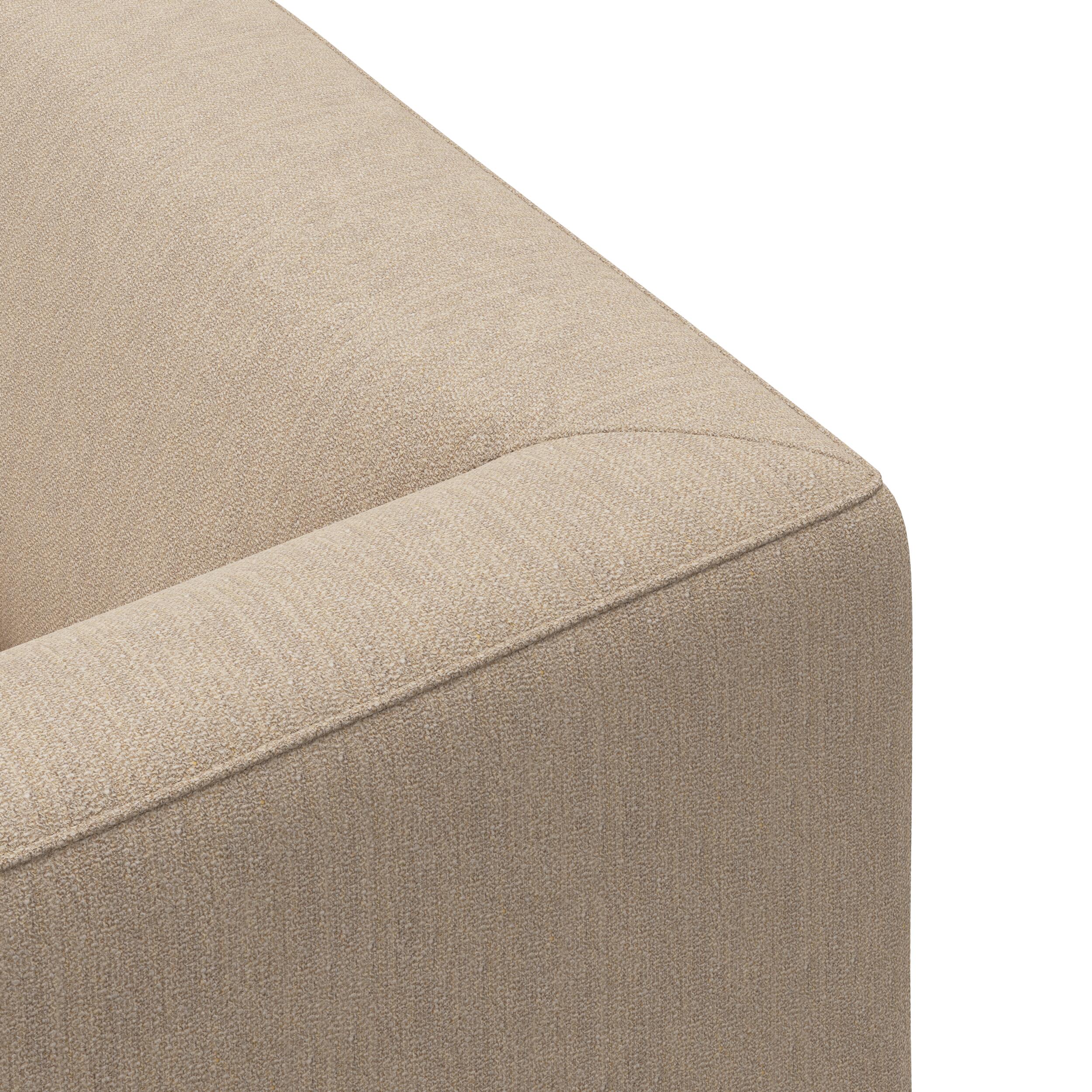 Teron venstrevendt sofa med pufafslutning 