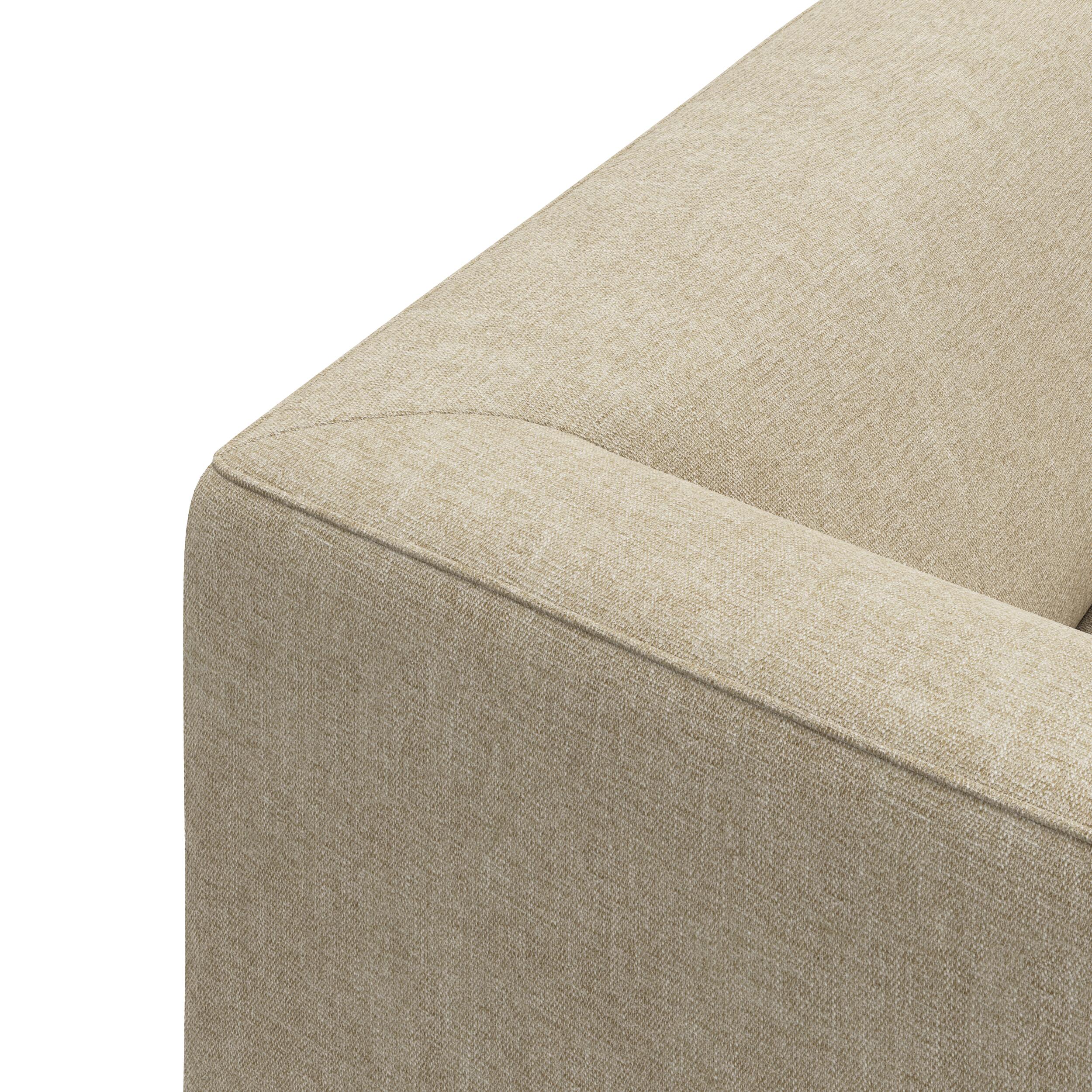 Teron højrevendt sofa med pufafslutning 