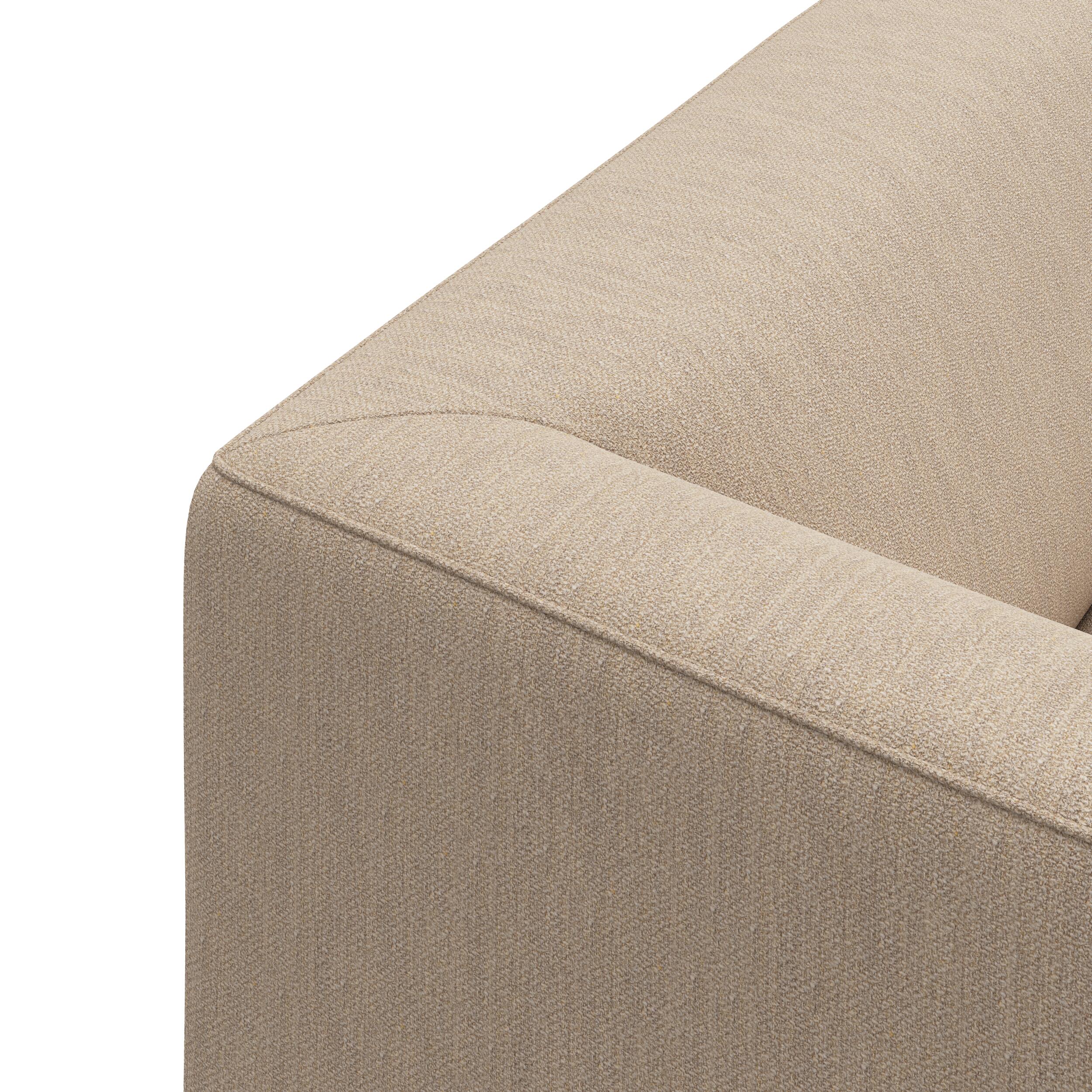 Teron højrevendt sofa med pufafslutning 