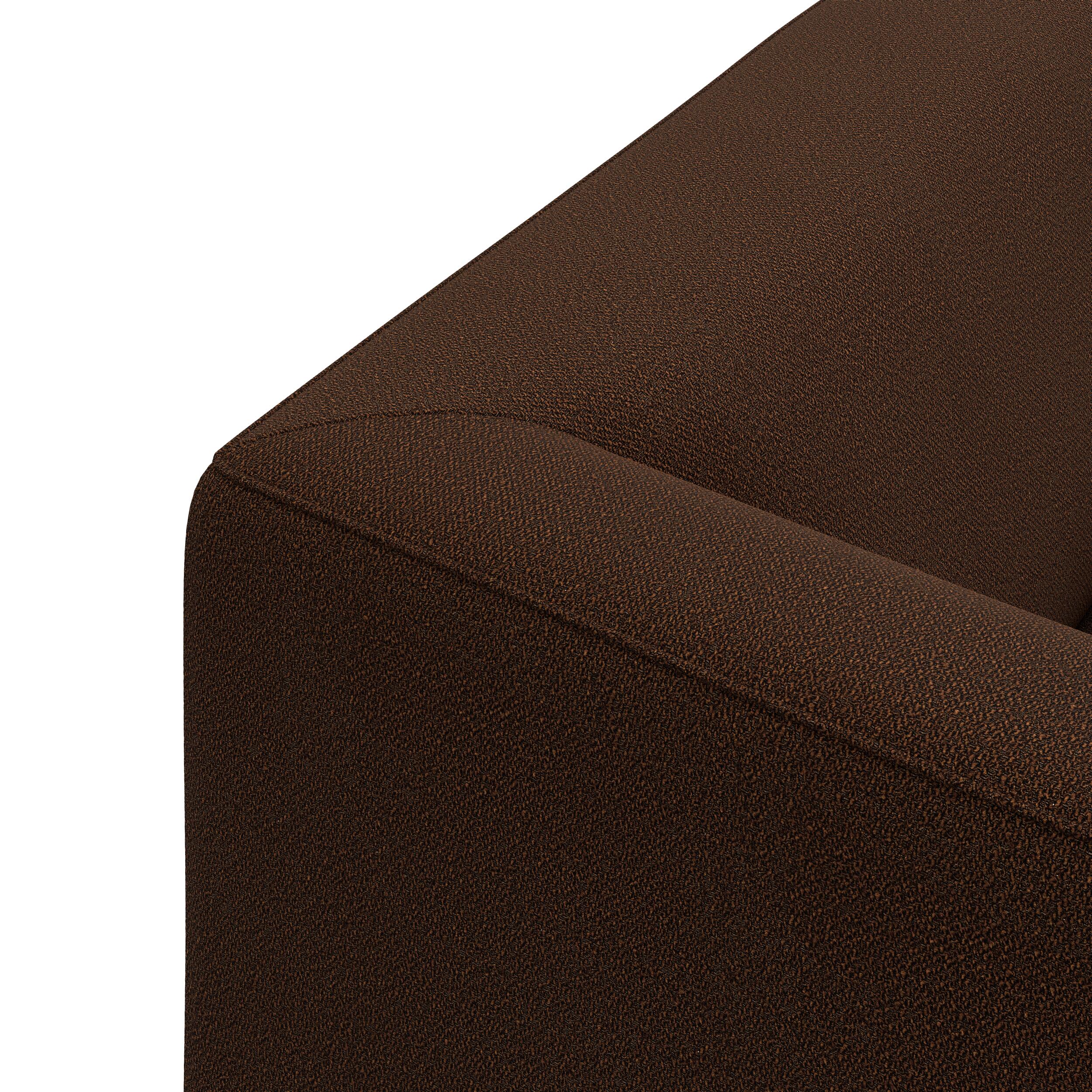 Teron højrevendt sofa med pufafslutning 