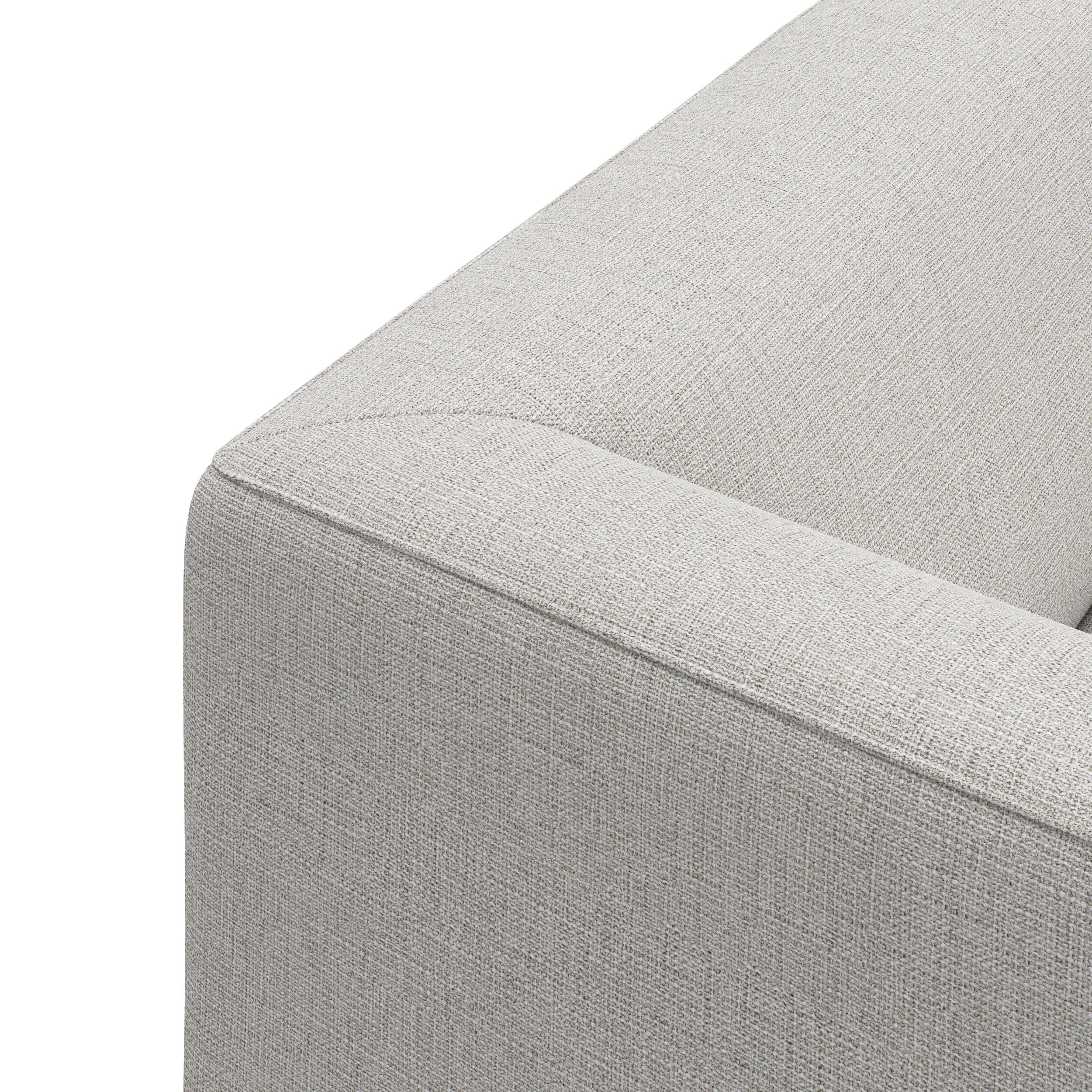 Teron højrevendt sofa med pufafslutning 