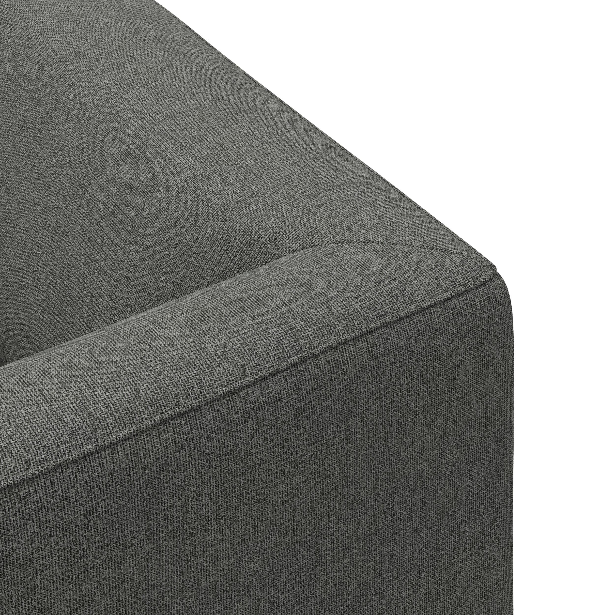 Teron venstrevendt sofa med pufafslutning 