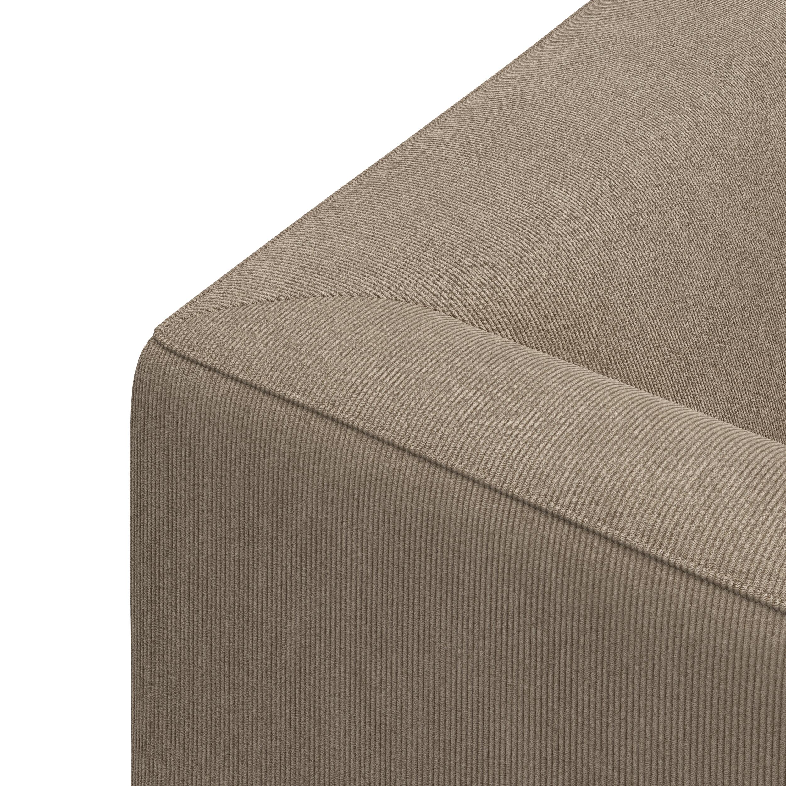 Teron højrevendt sofa med chaiselong 
